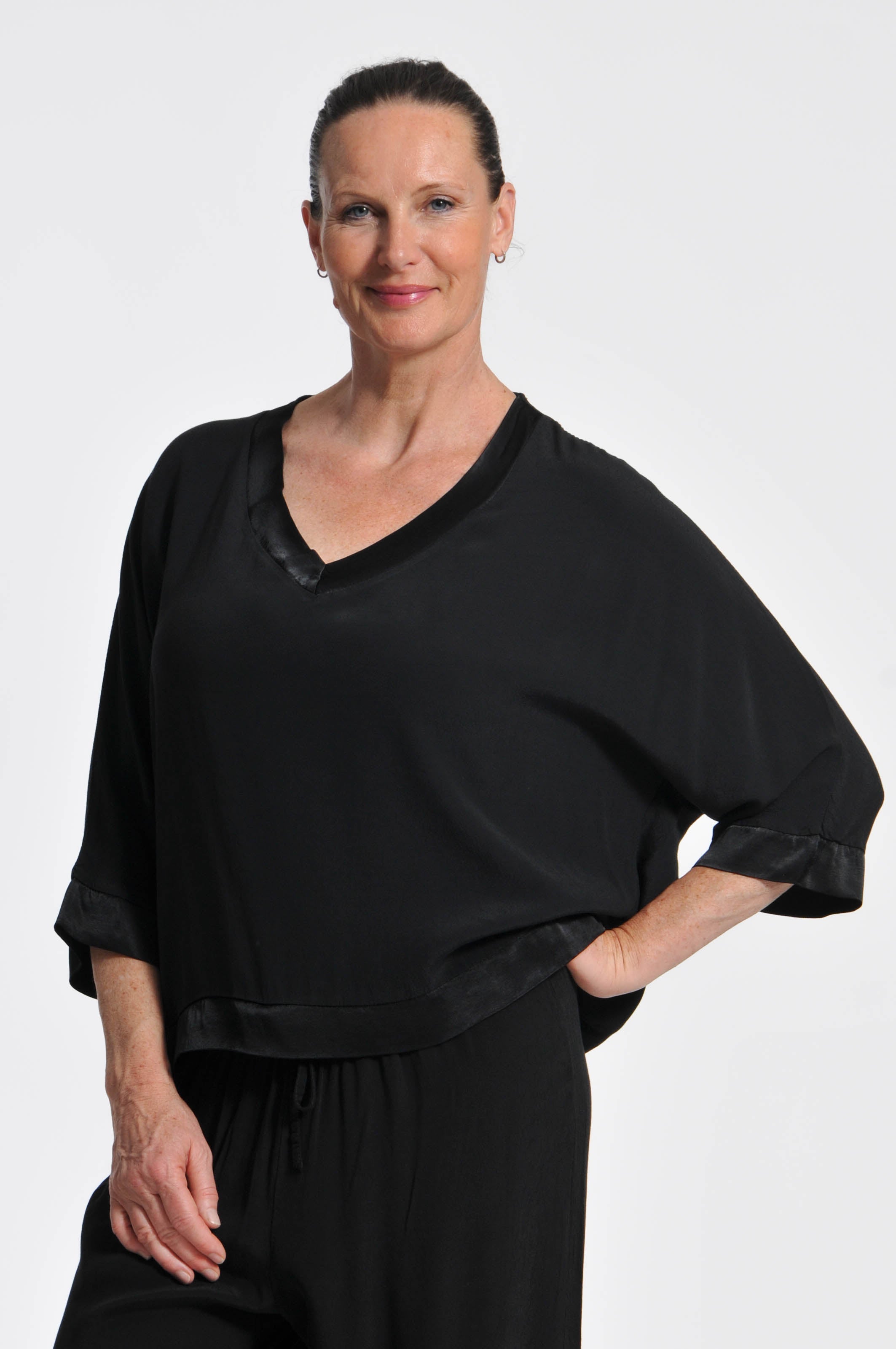 Blusa Ocean Crepe