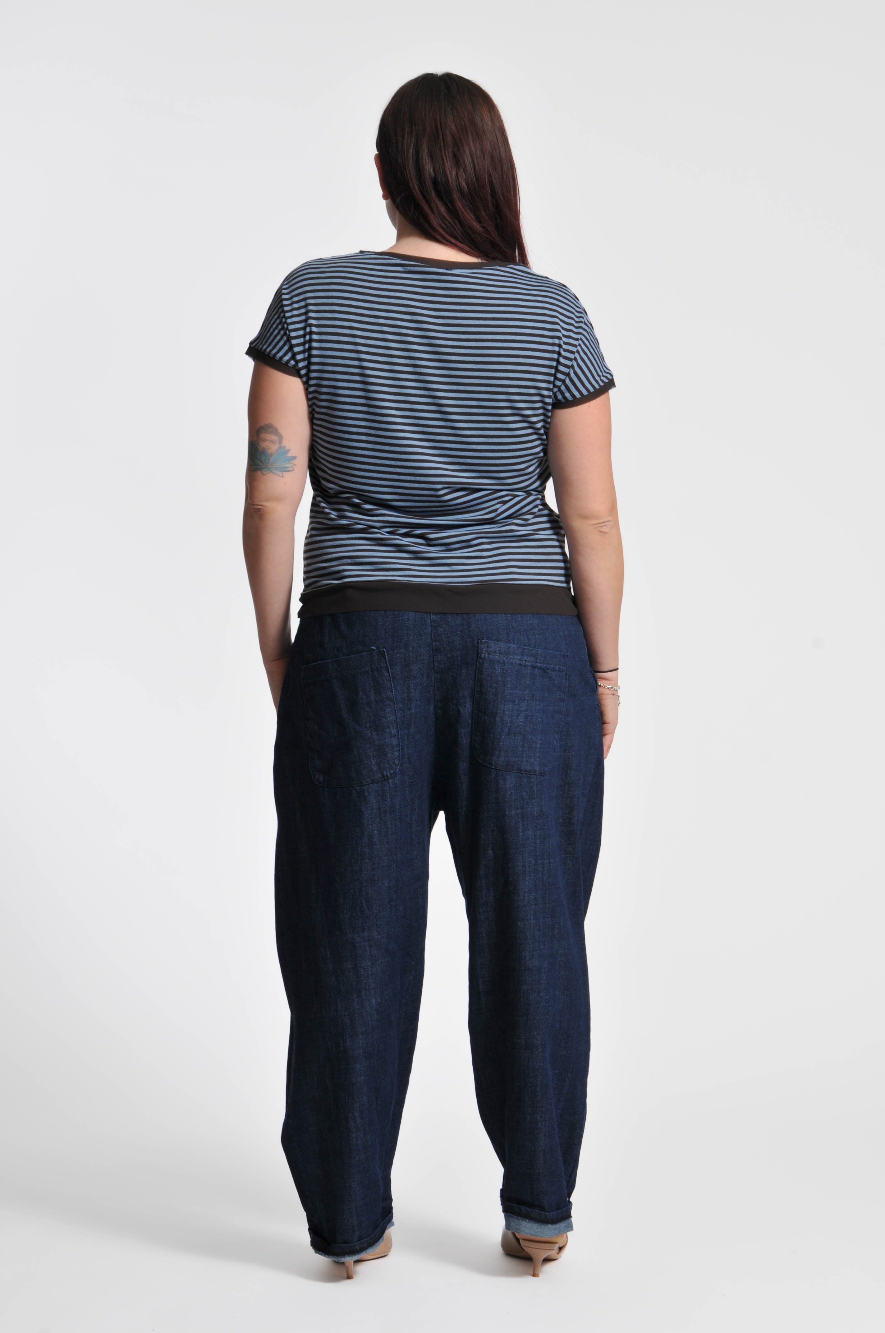 T-shirt Parisienne Manica Corta