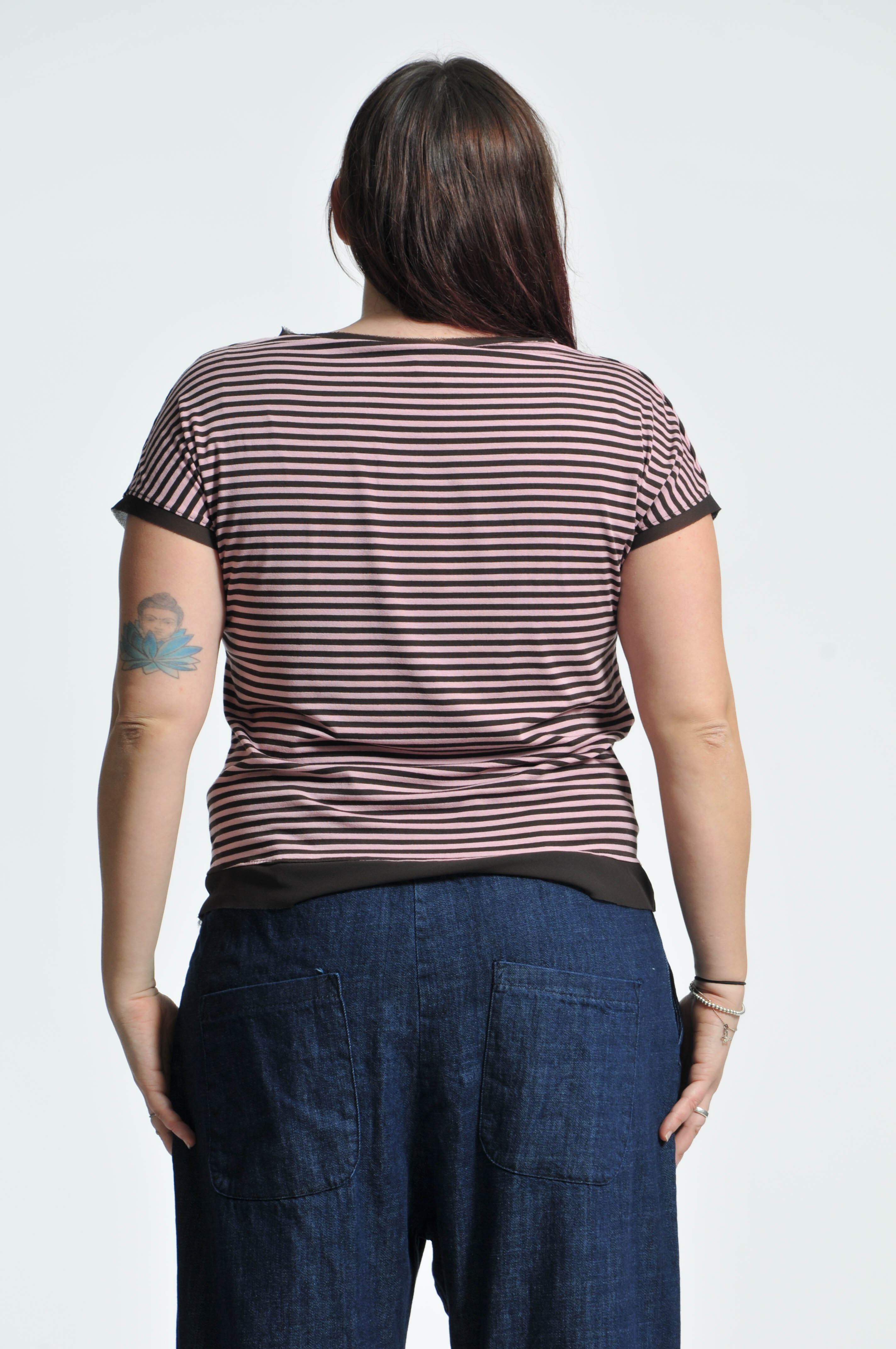 T-shirt Parisienne Manica Corta