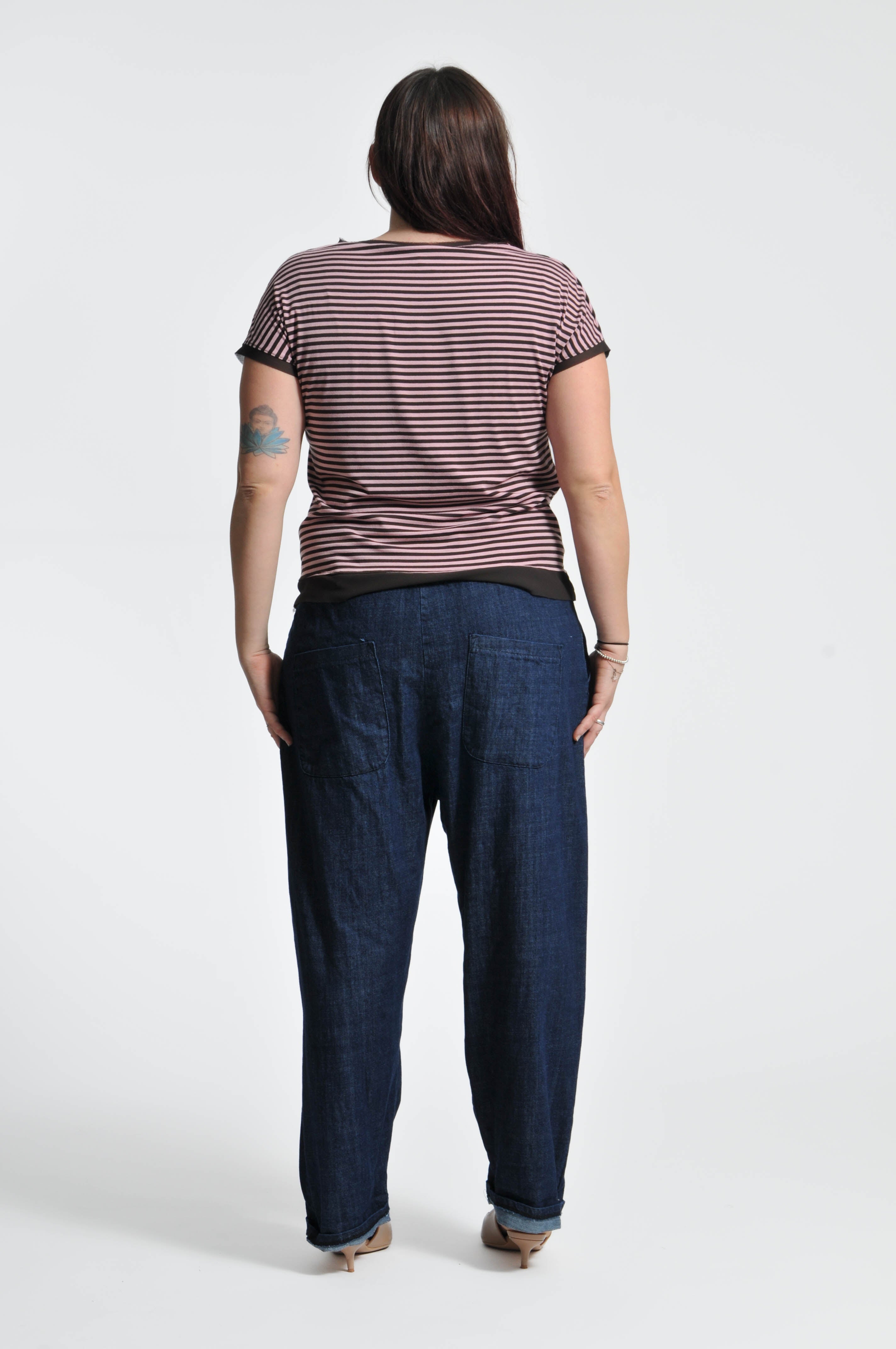 T-shirt Parisienne Manica Corta