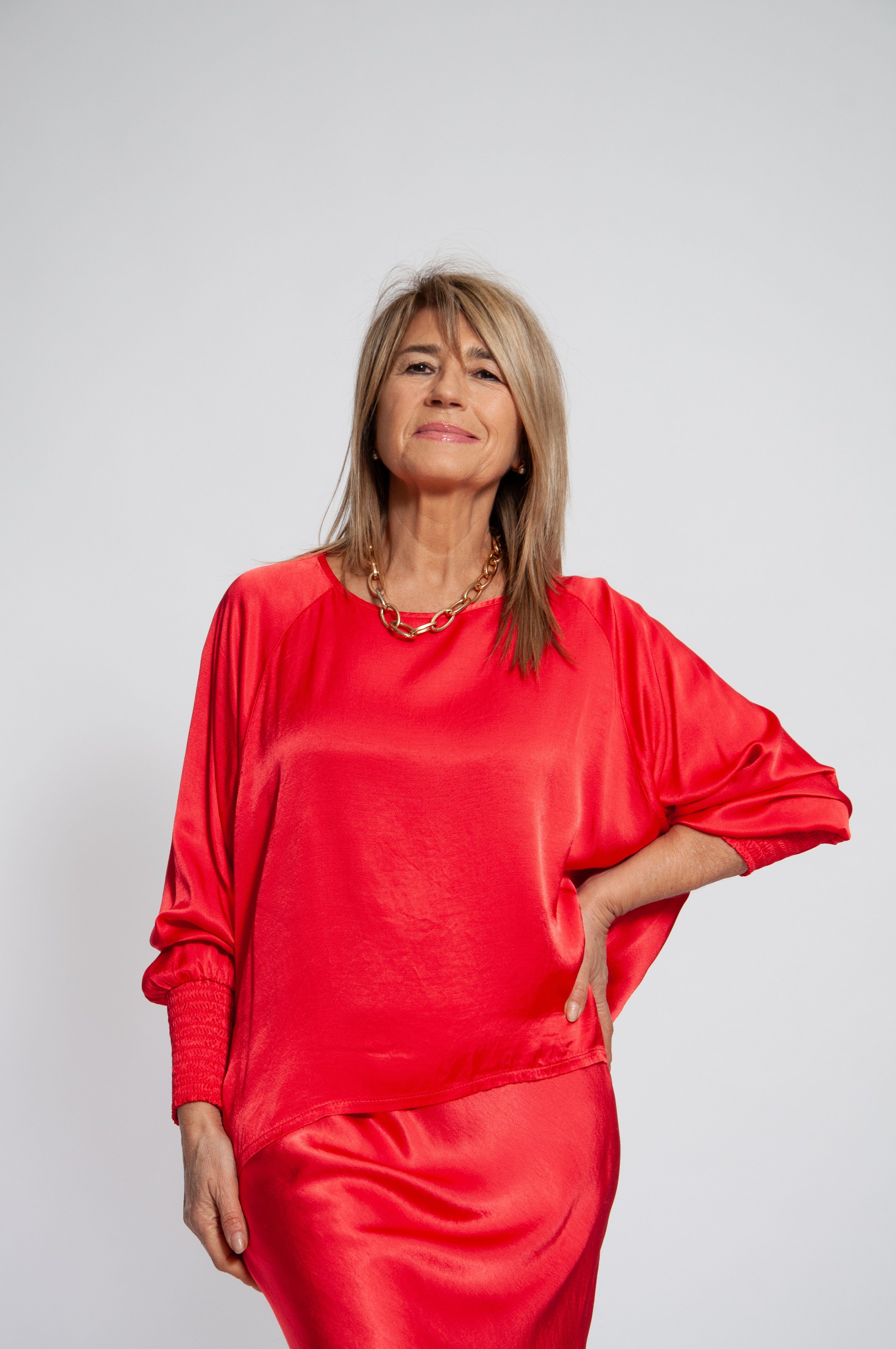 Blusa Ocean maniche elastico