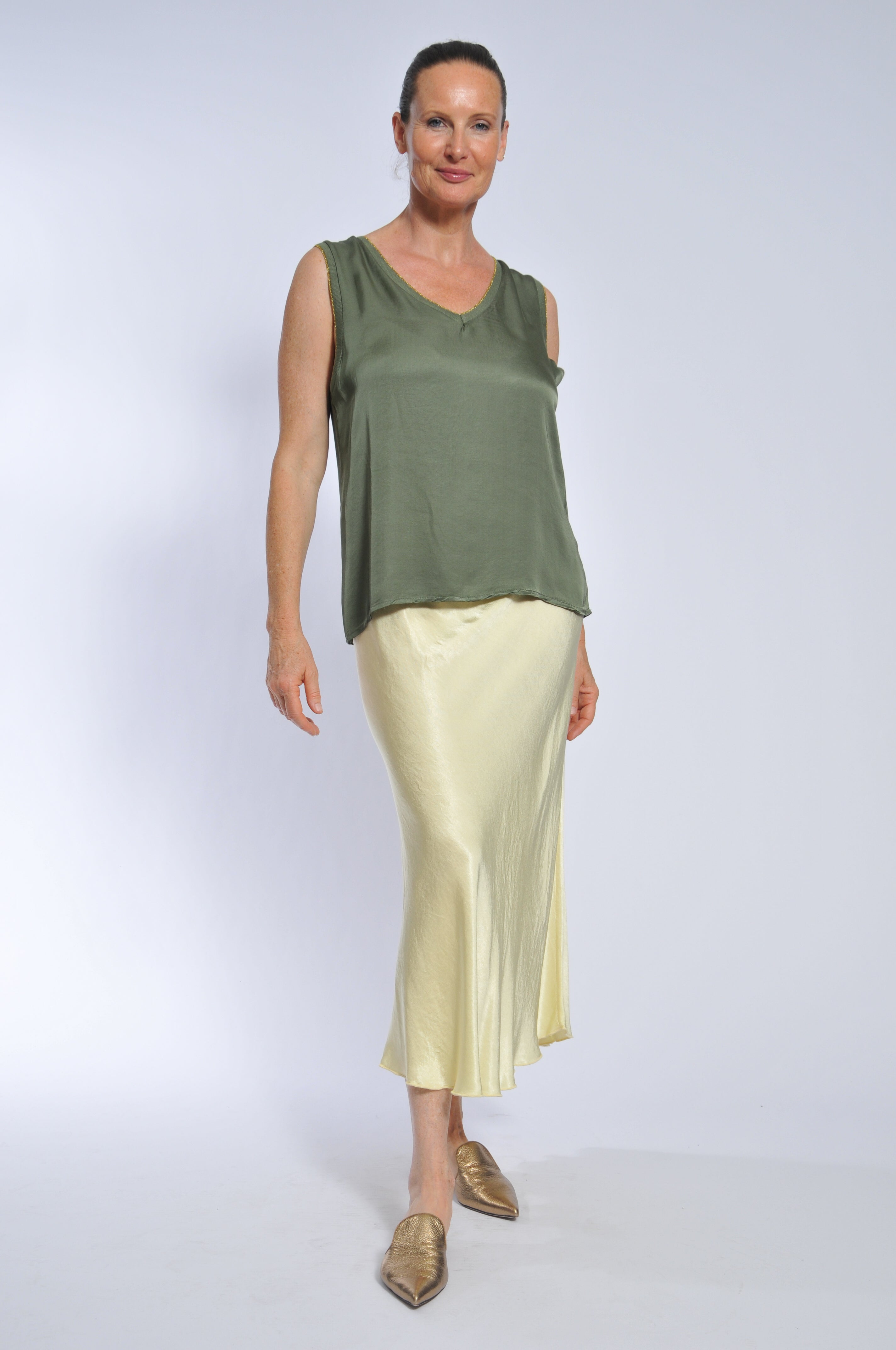 Canottiera Ocean Lurex