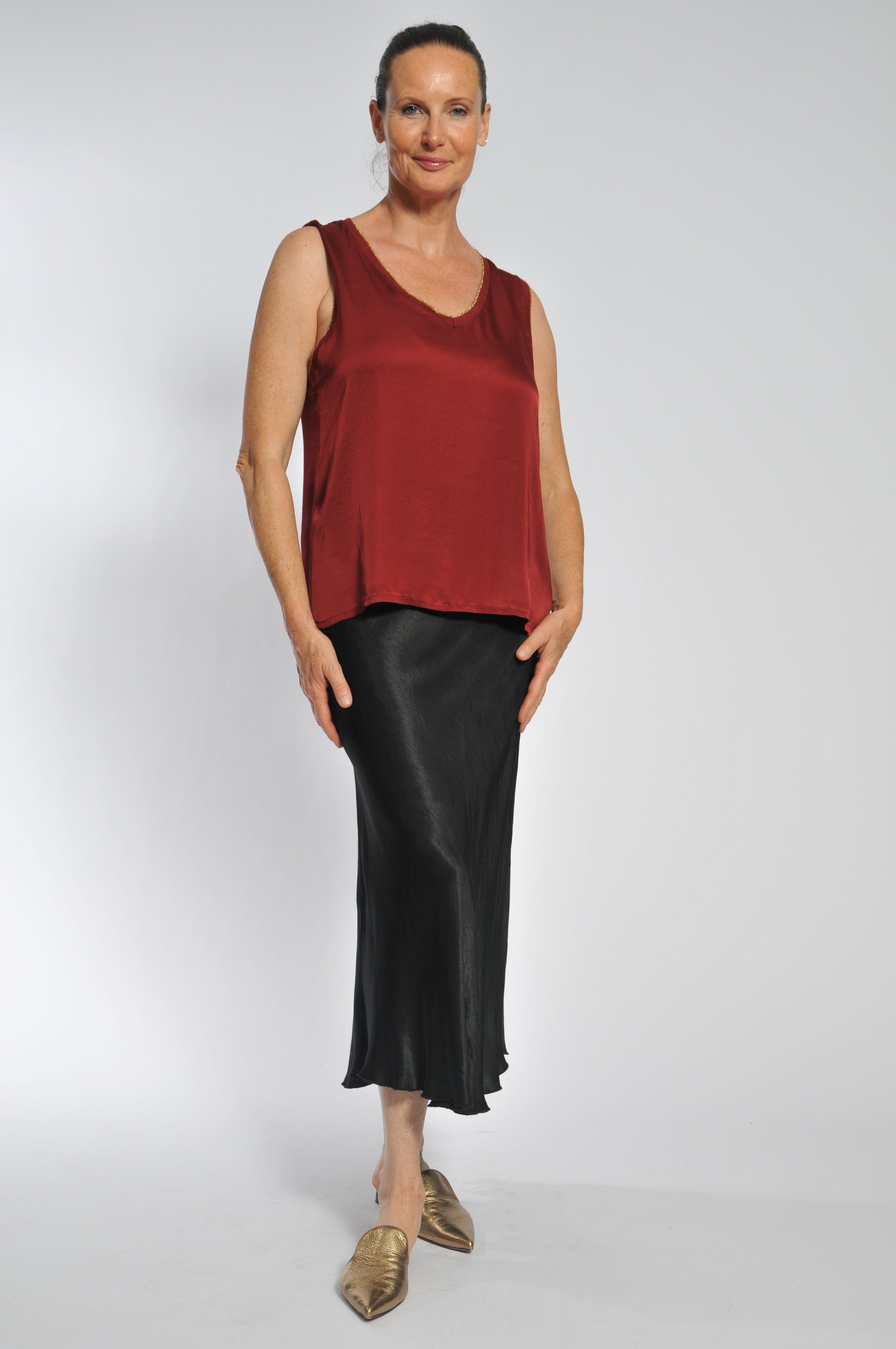 Canottiera Ocean Lurex