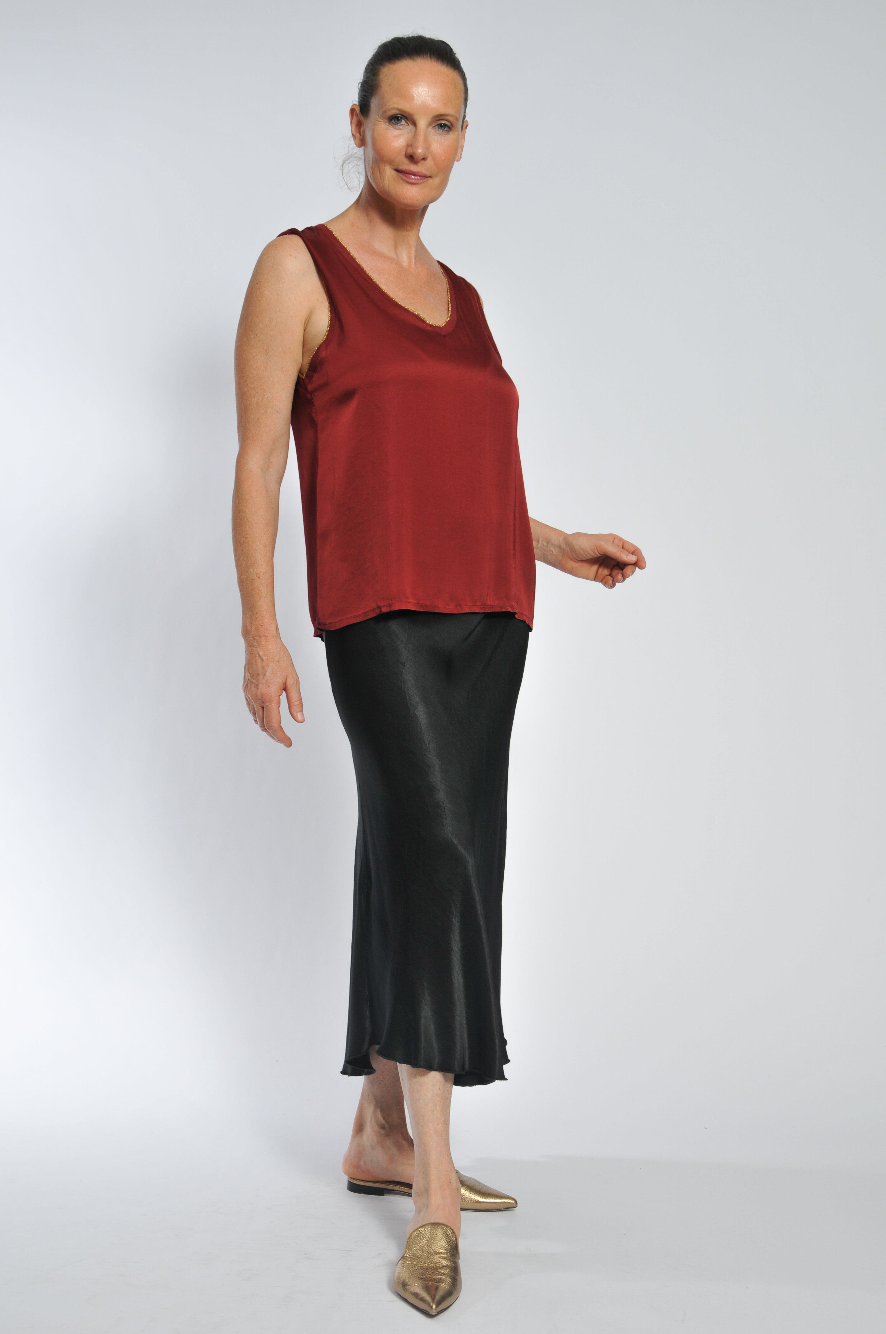 Canottiera Ocean Lurex