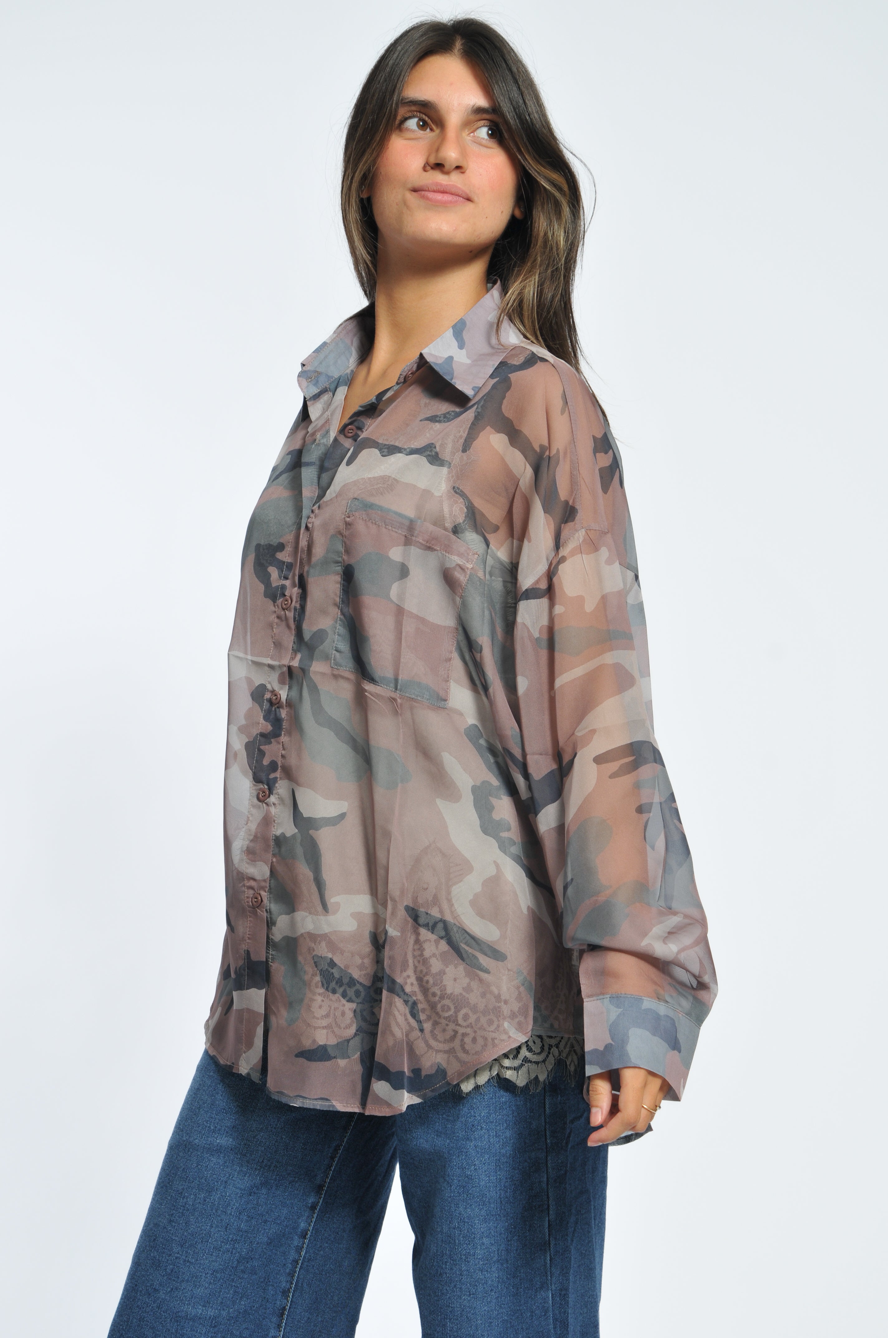 Camicia Paulette Camouflage