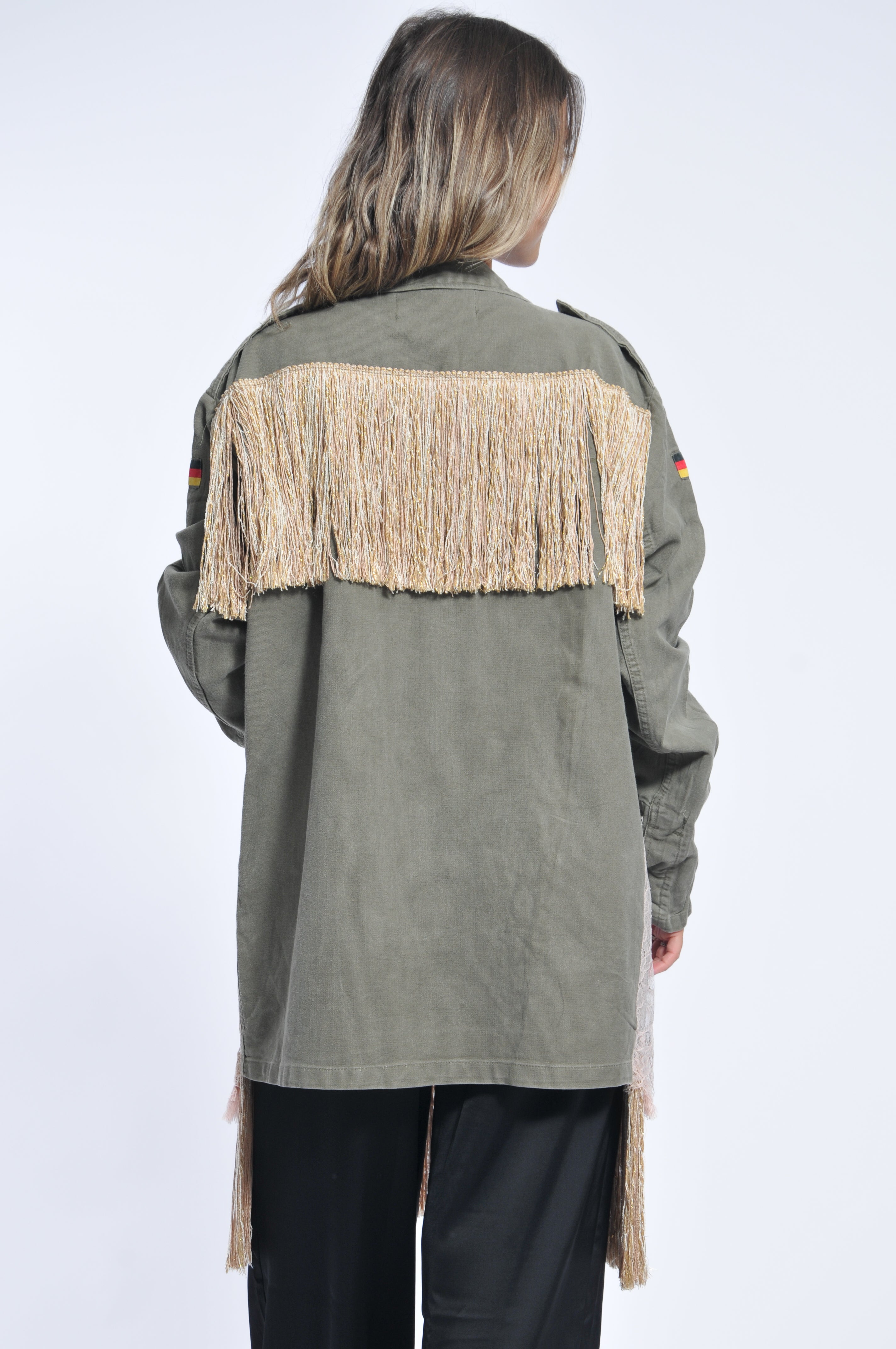 Giacca Military Pizzo e Passamaniera