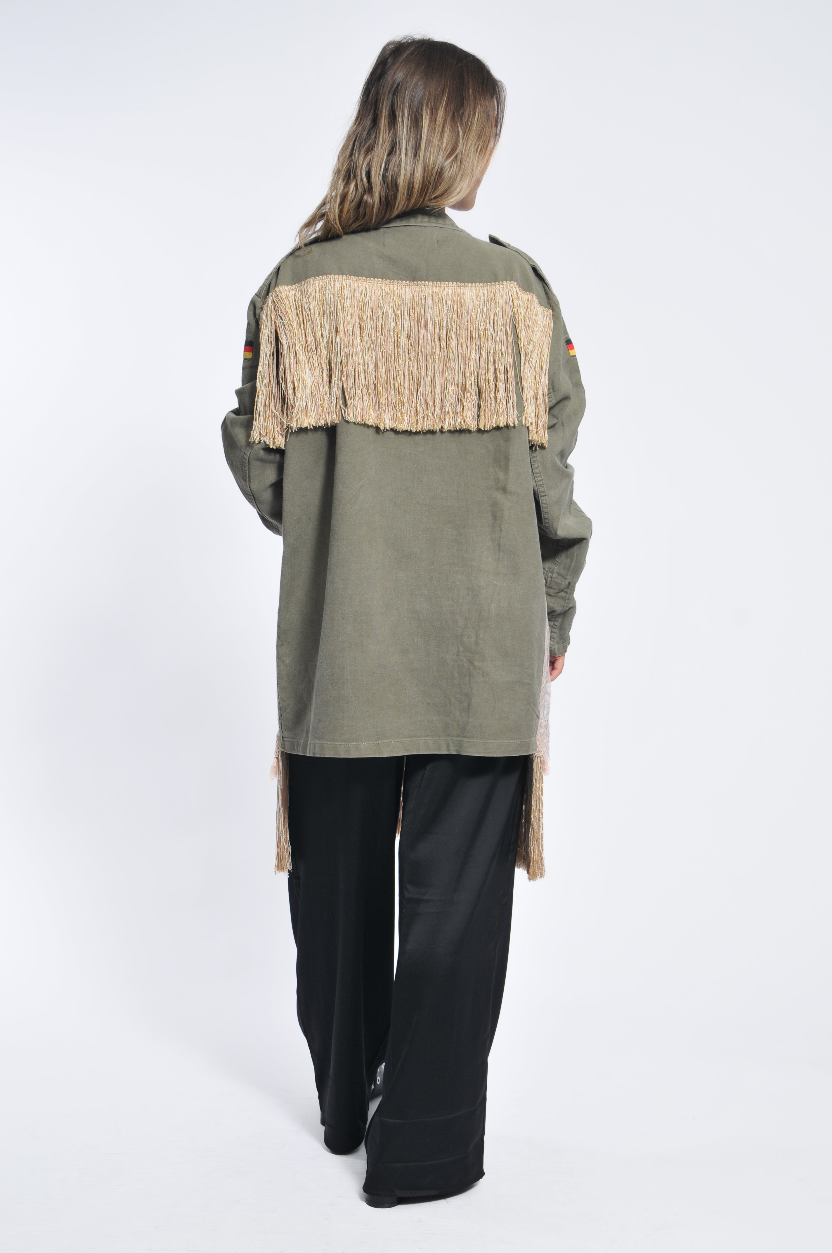 Giacca Military Pizzo e Passamaniera