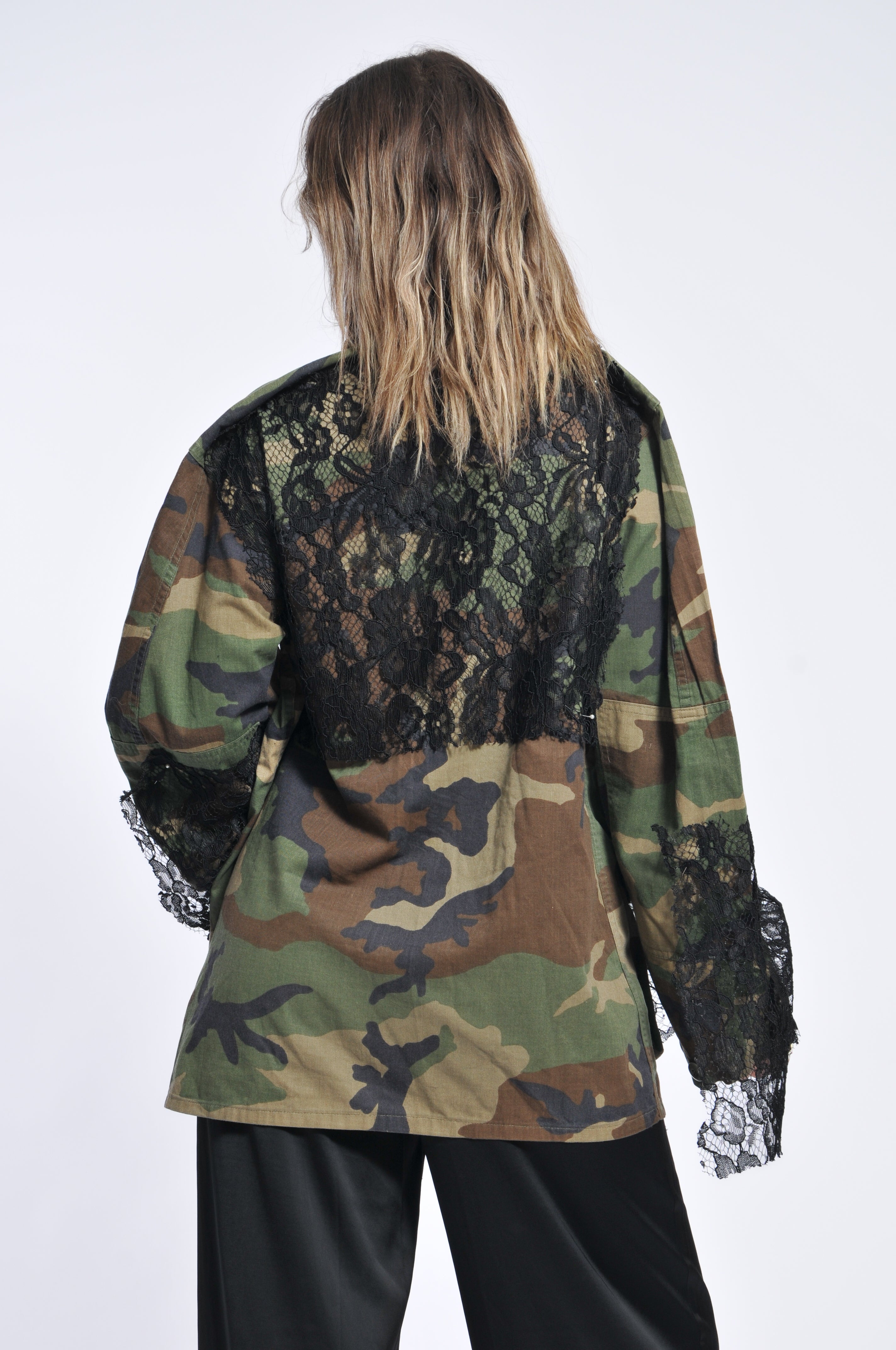 Giacca Military Camouflage Pizzo