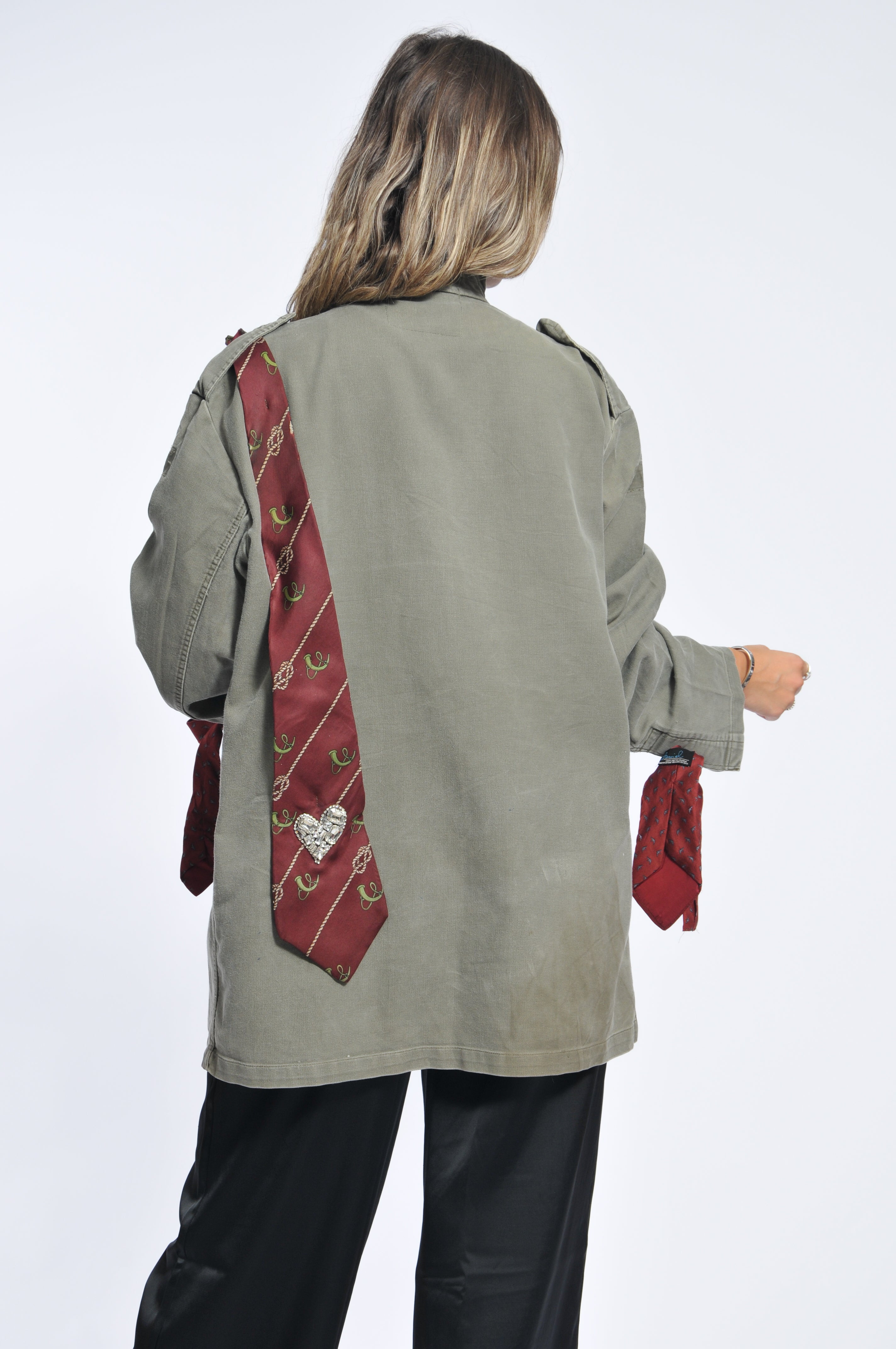 Giacca Military Cravatta