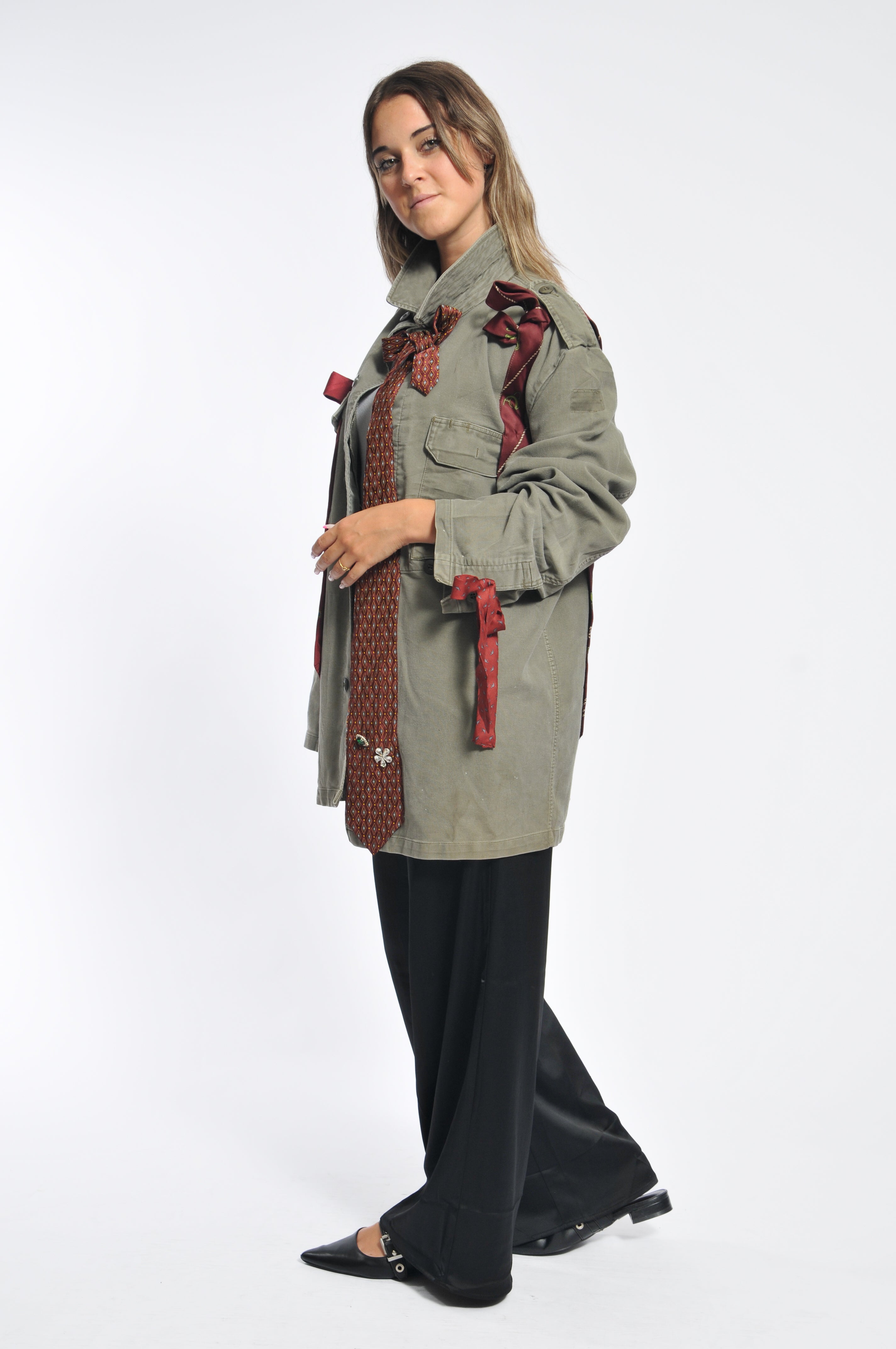 Giacca Military Cravatta
