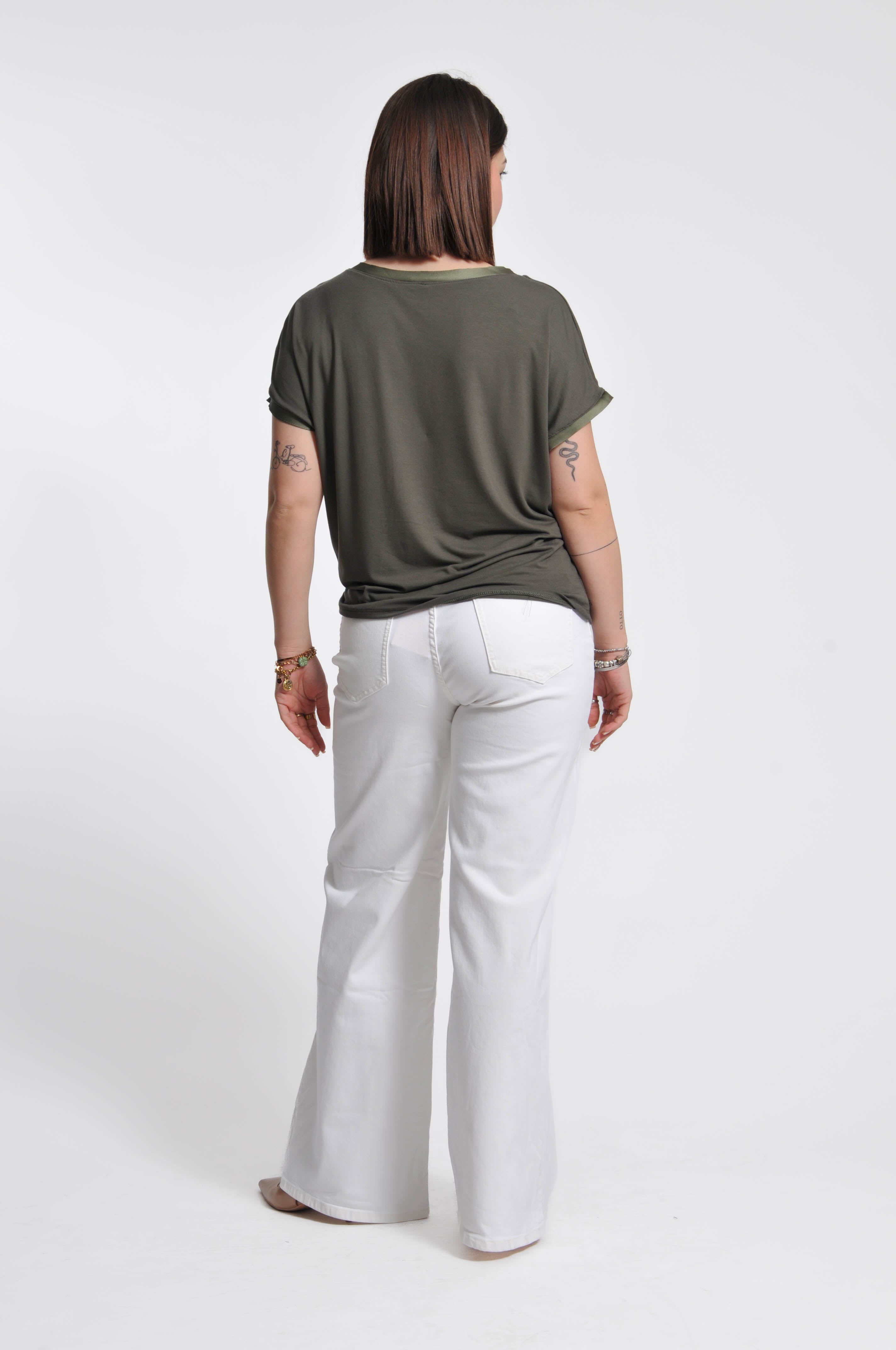 T-shirt Betty Manica Corta