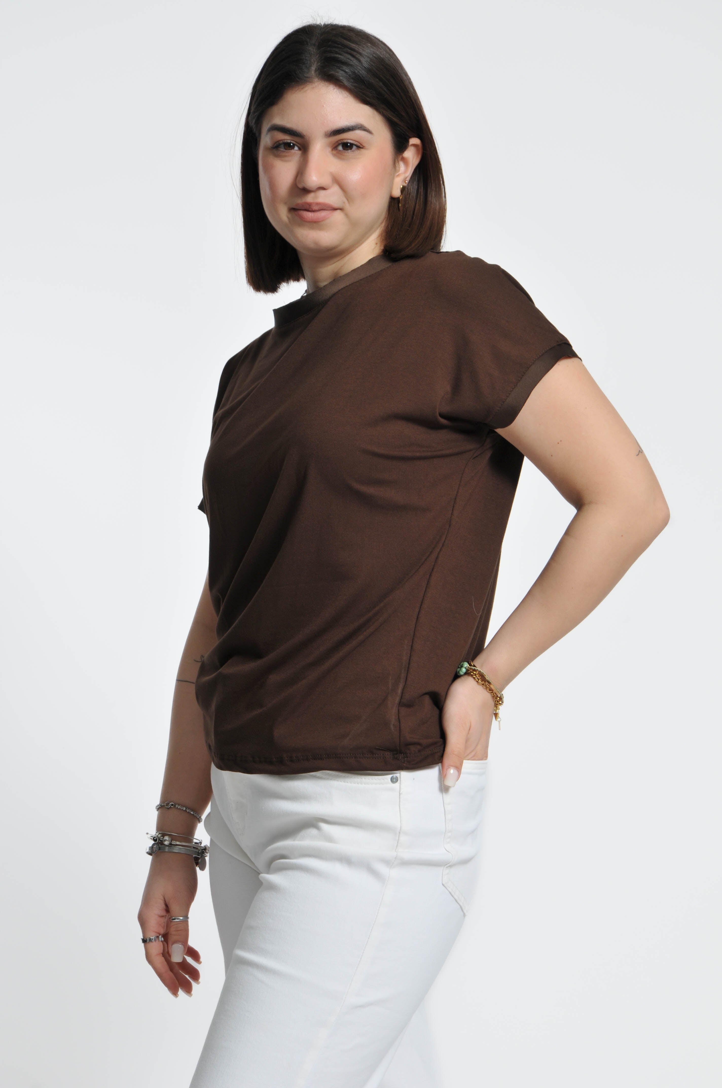 T-shirt Betty Manica Corta