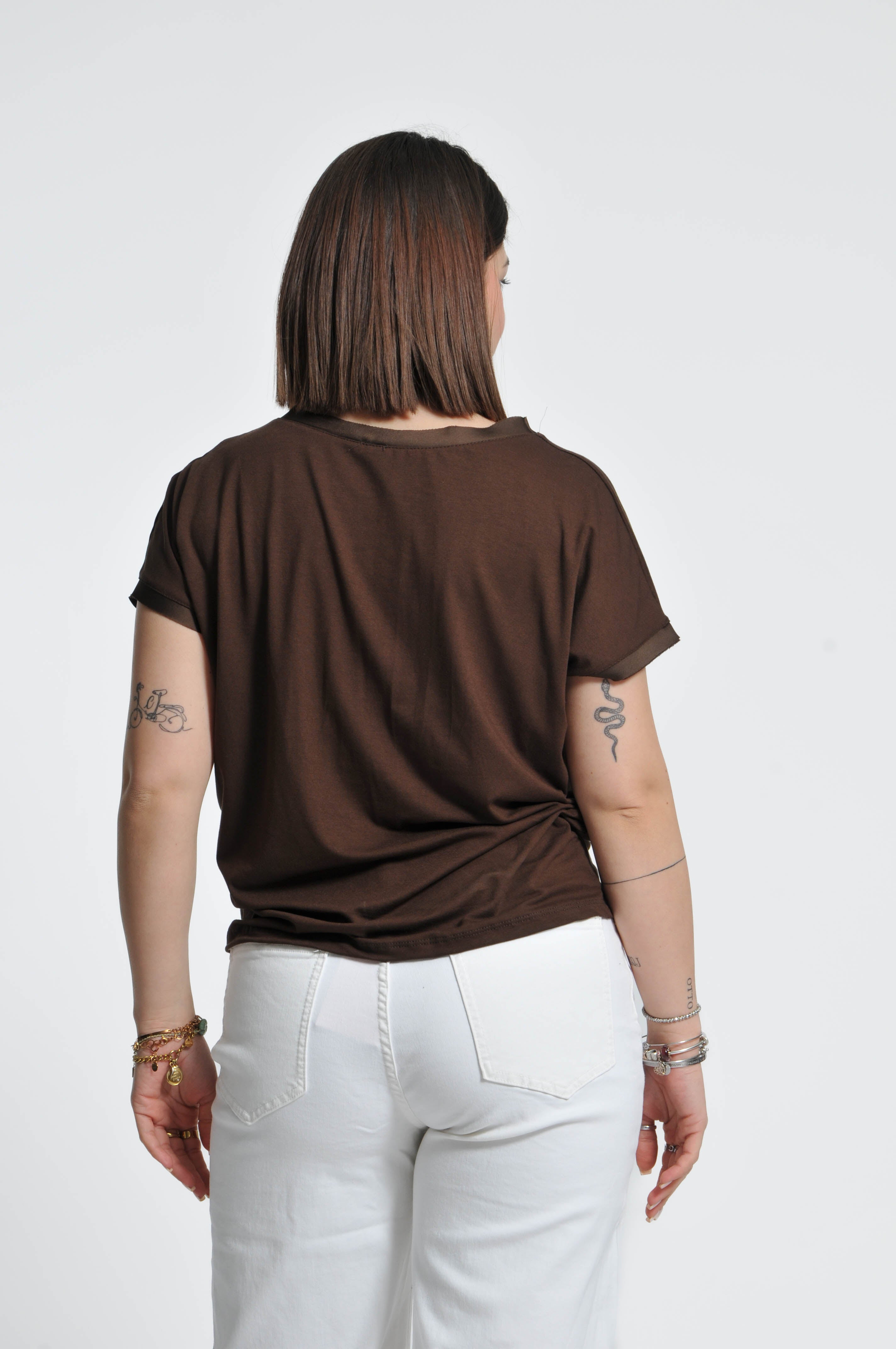 T-shirt Betty Manica Corta