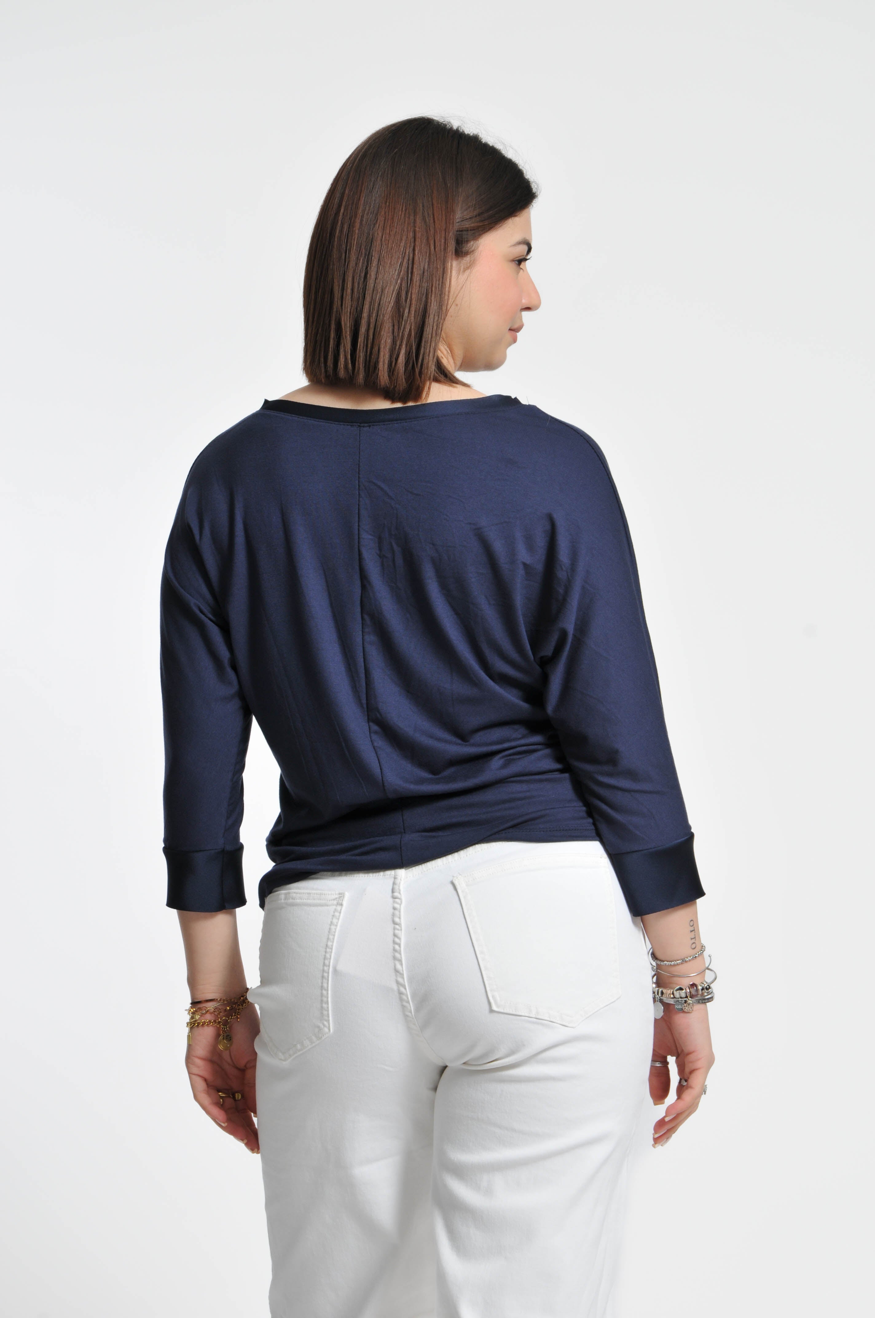 T-shirt Betty Manica Lunga