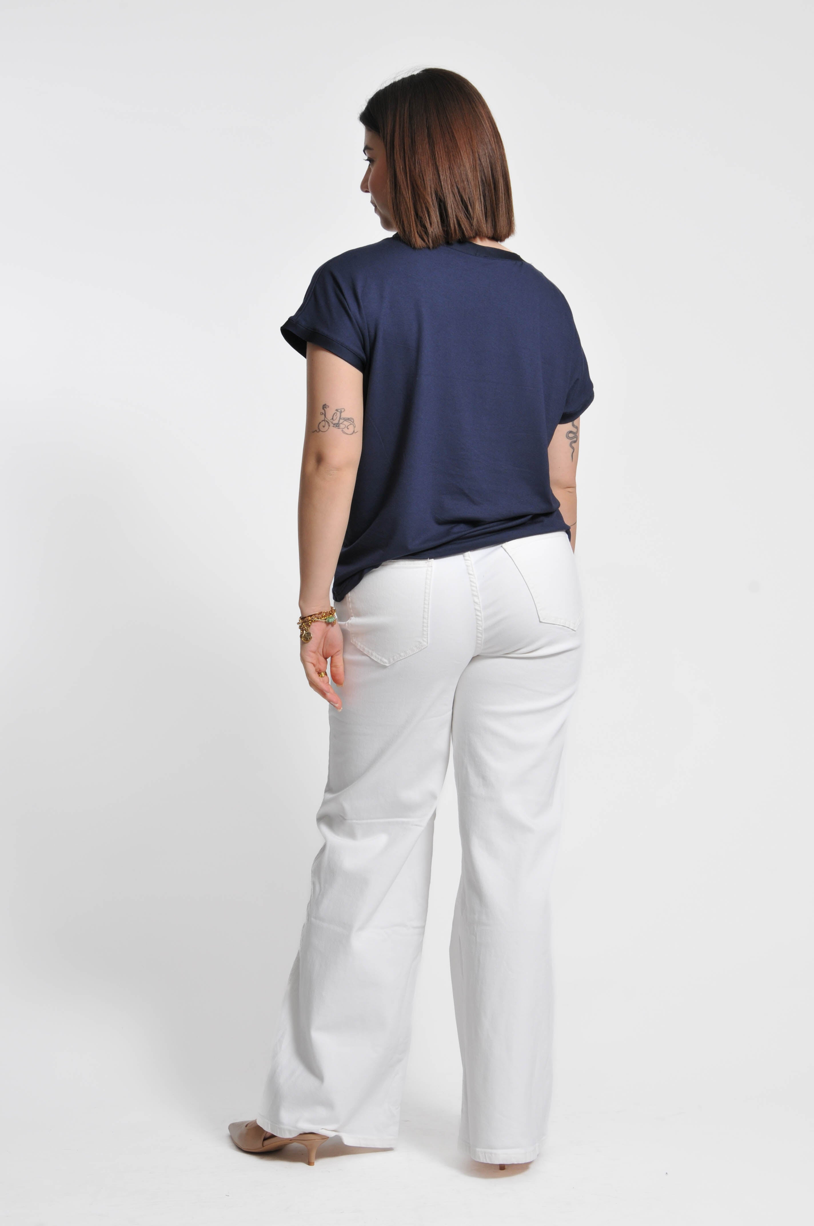 T-shirt Betty Manica Corta