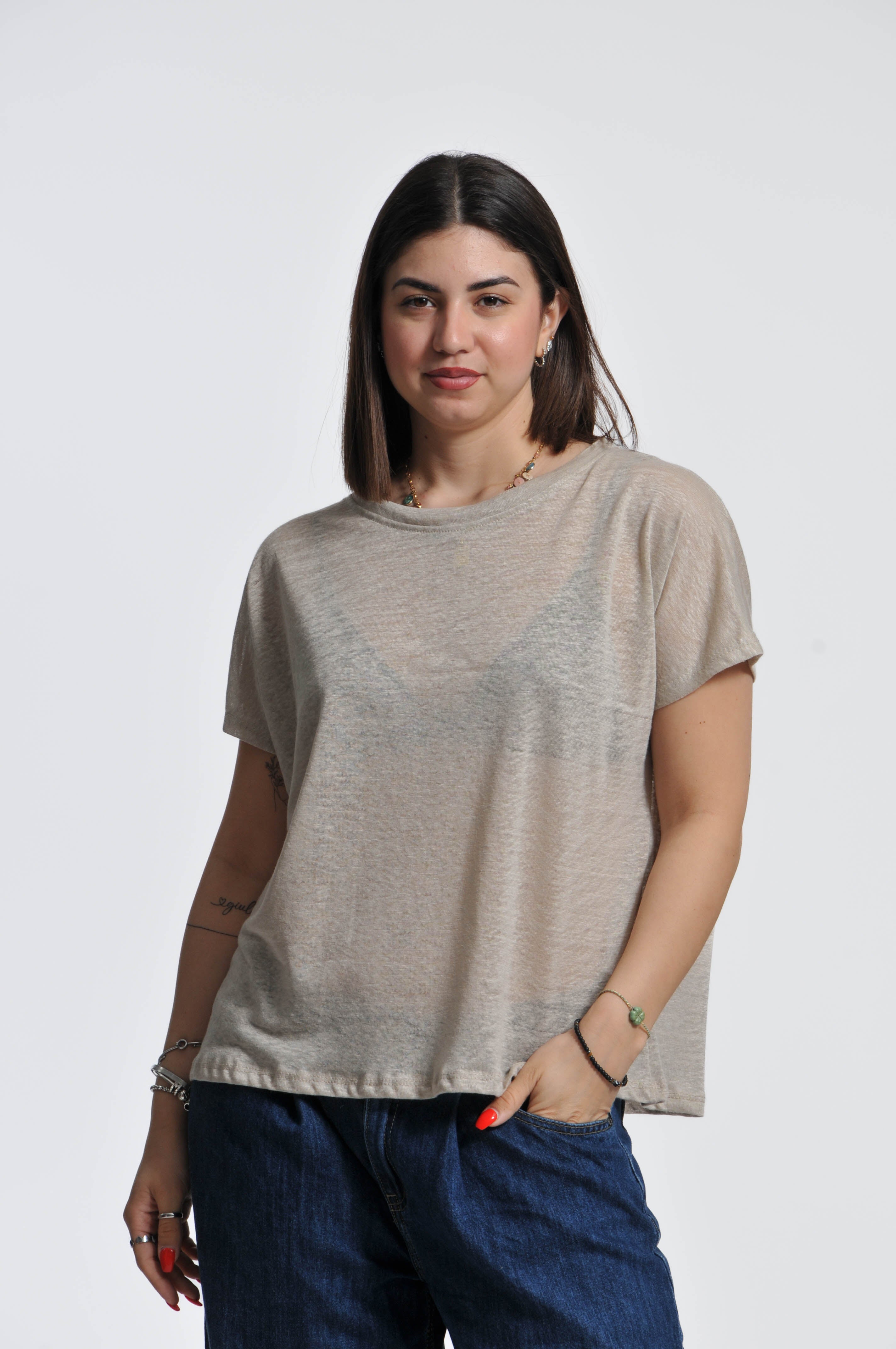 T-shirt Pippo Tinta Unita
