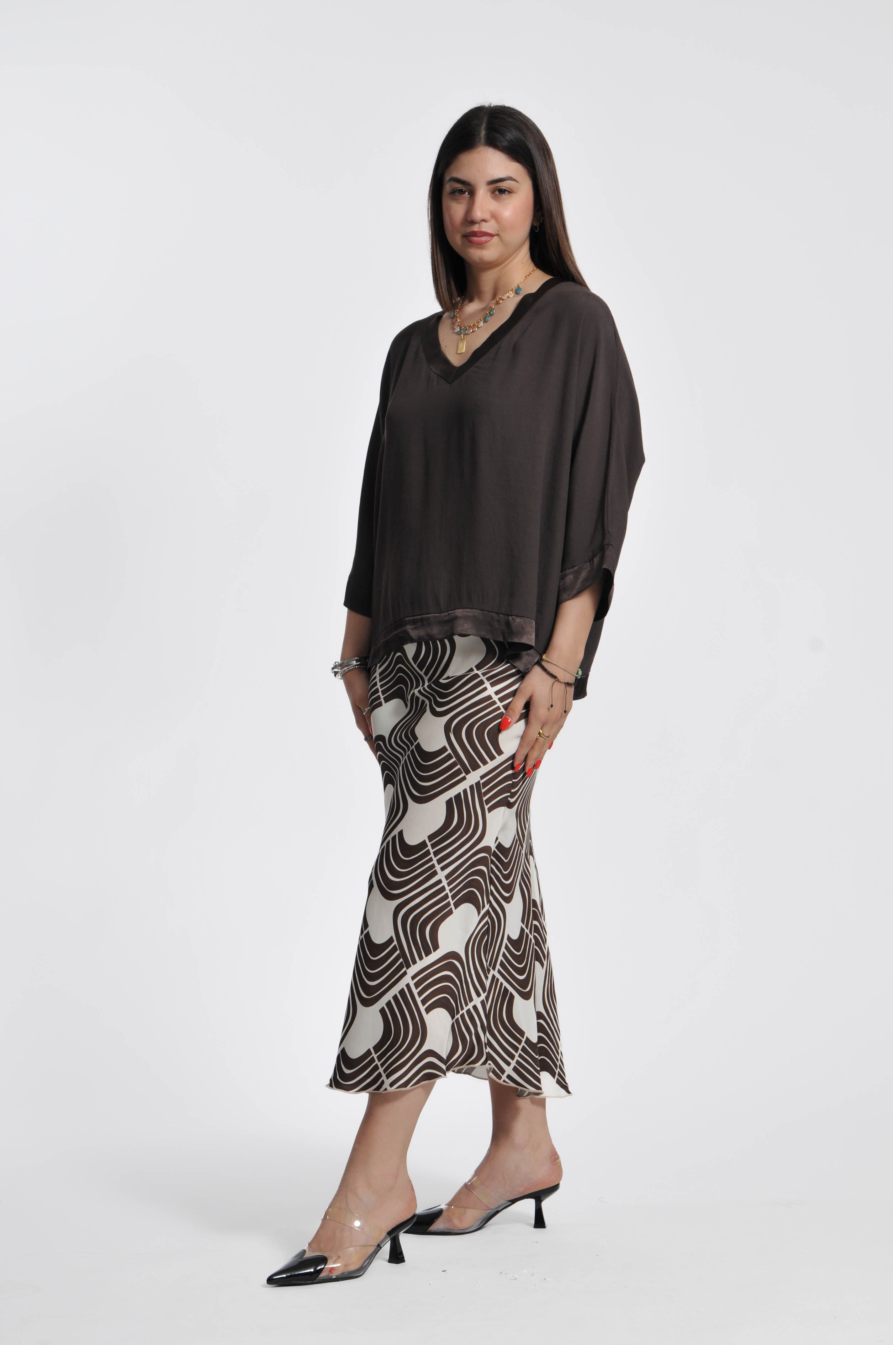 Blusa Ocean Crepe