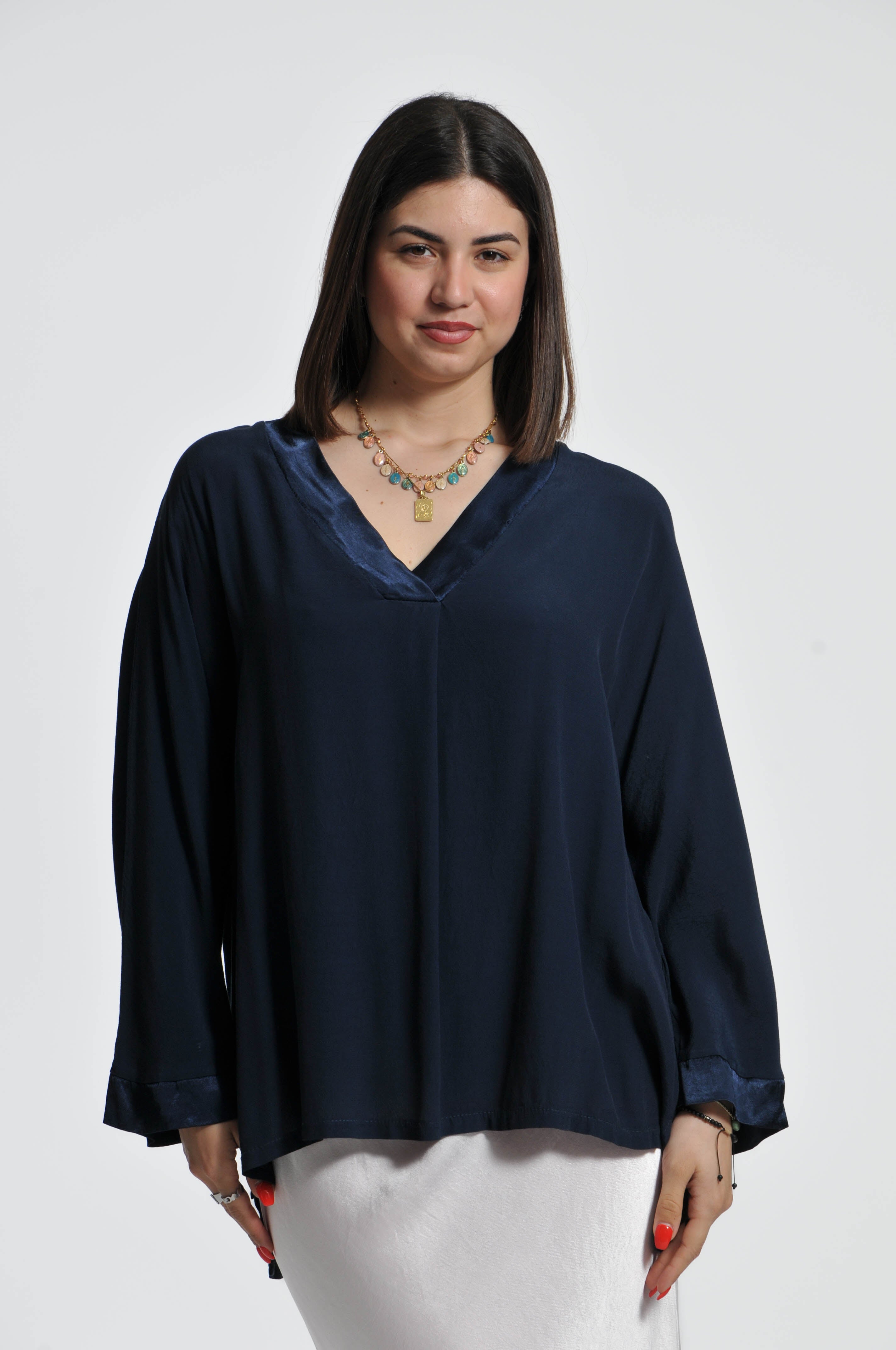 Blusa Ocean Crepe