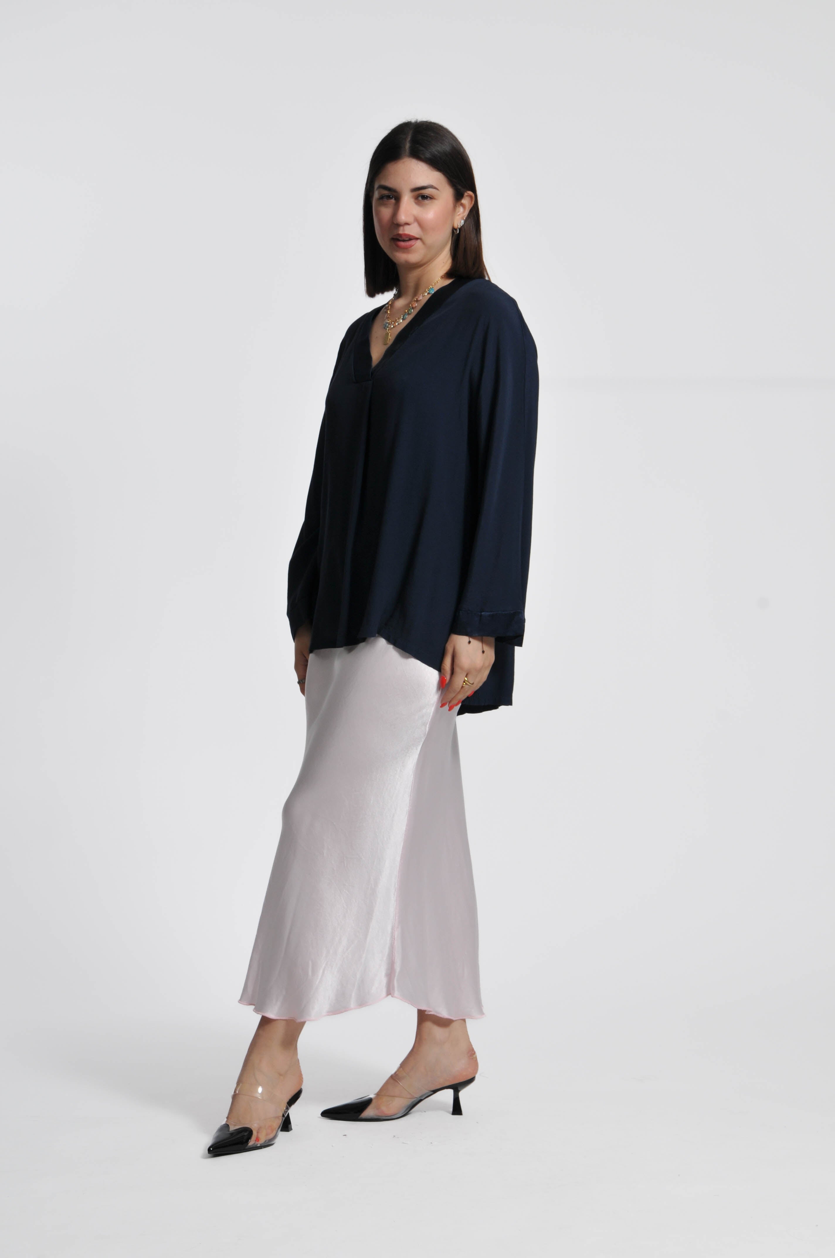 Blusa Ocean Crepe