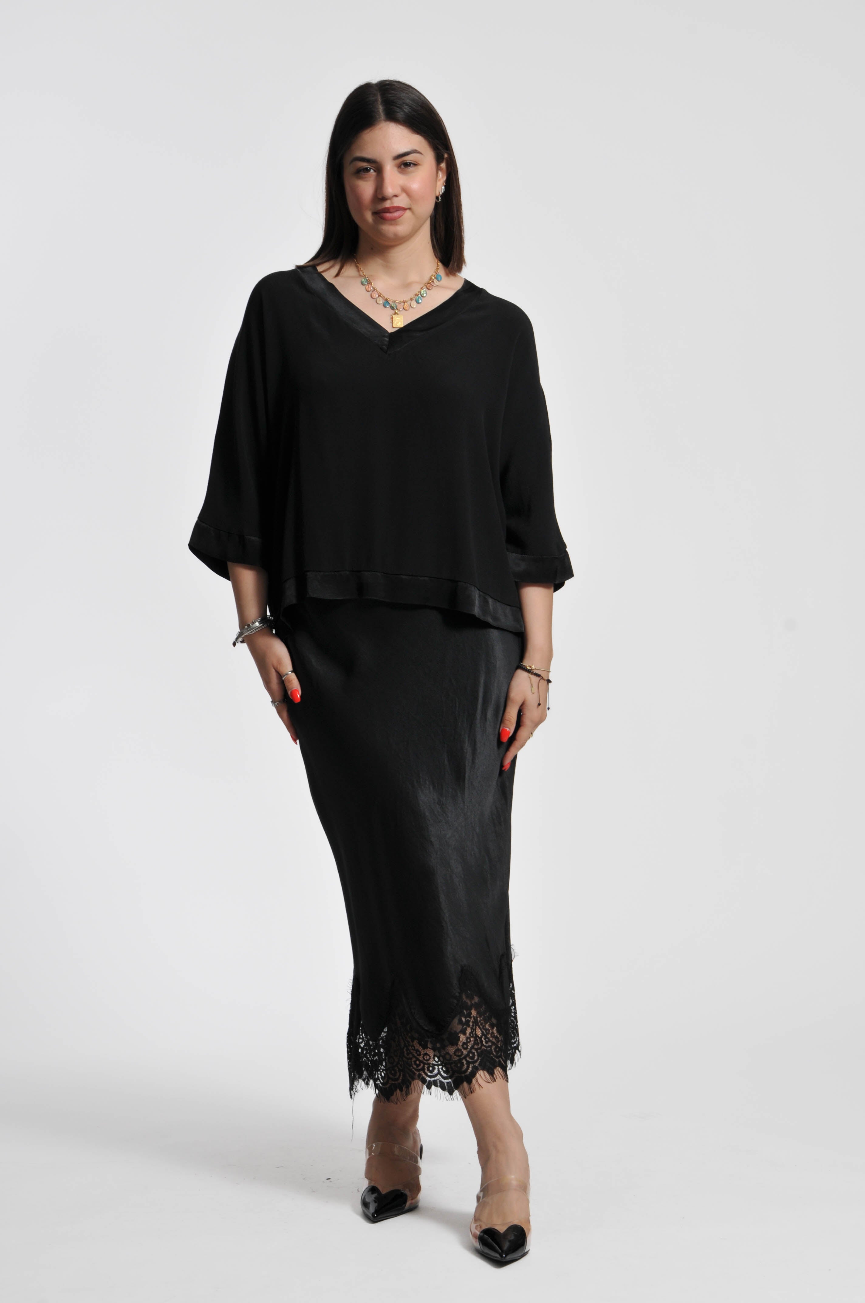 Blusa Ocean Crepe