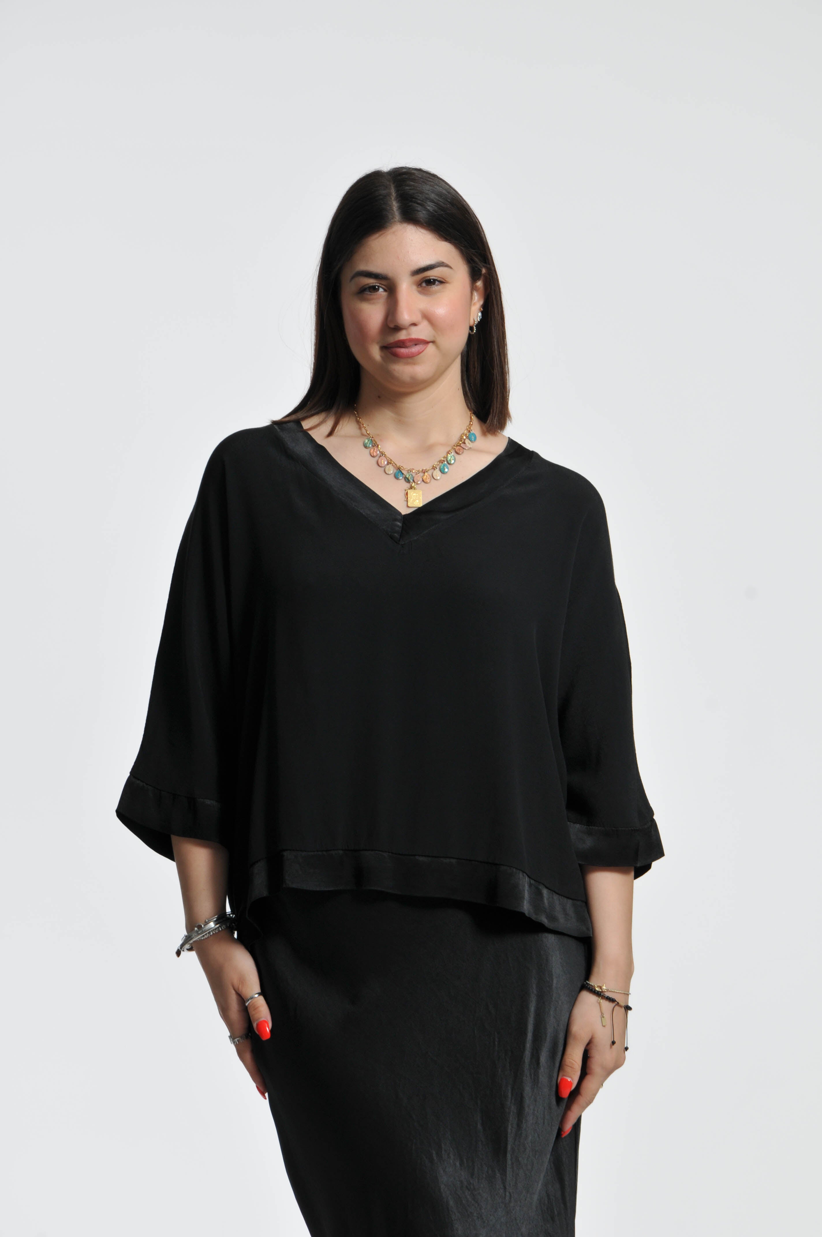 Blusa Ocean Crepe