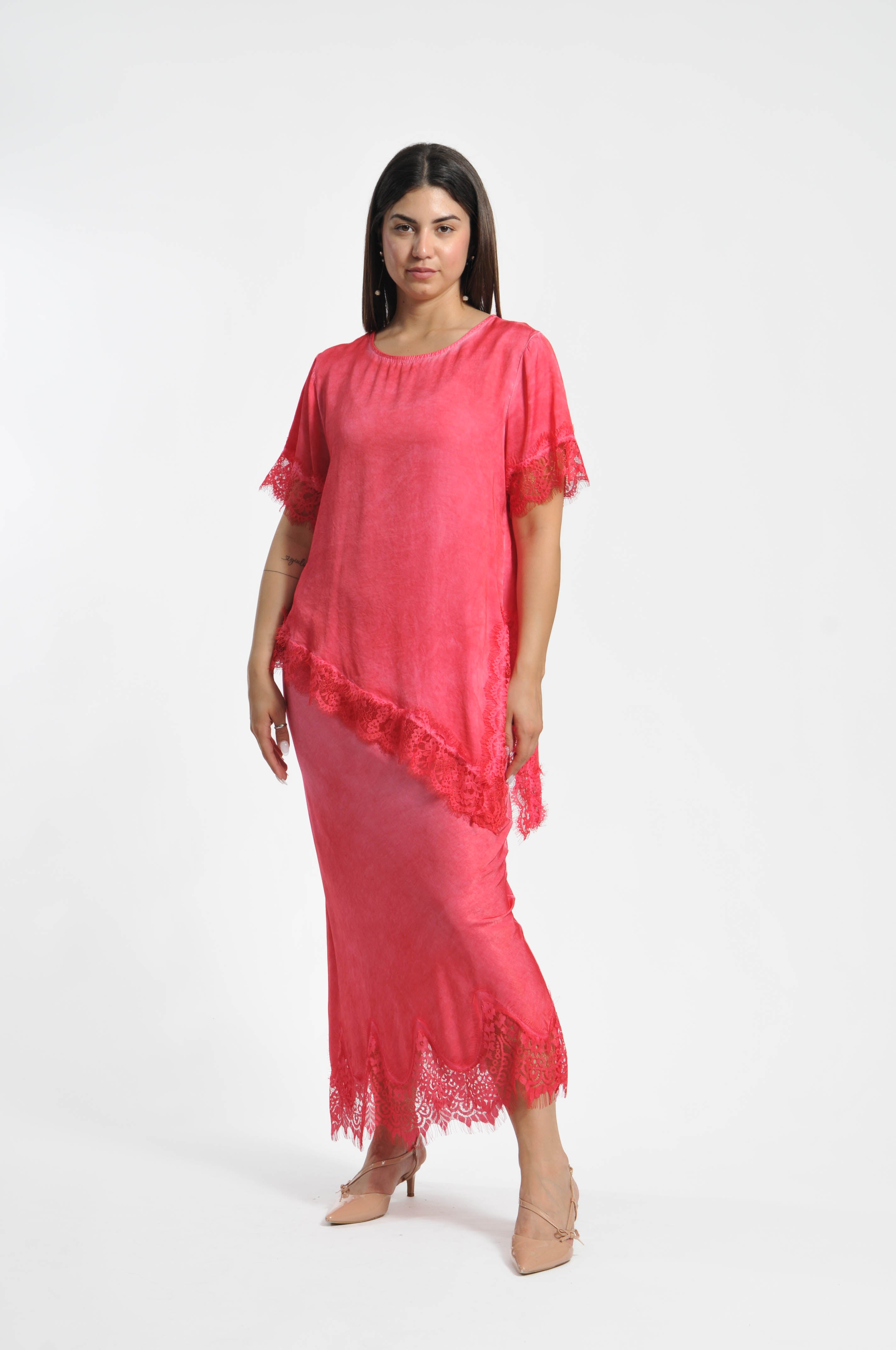 T-shirt Pizzo Ocean Asimmetrica