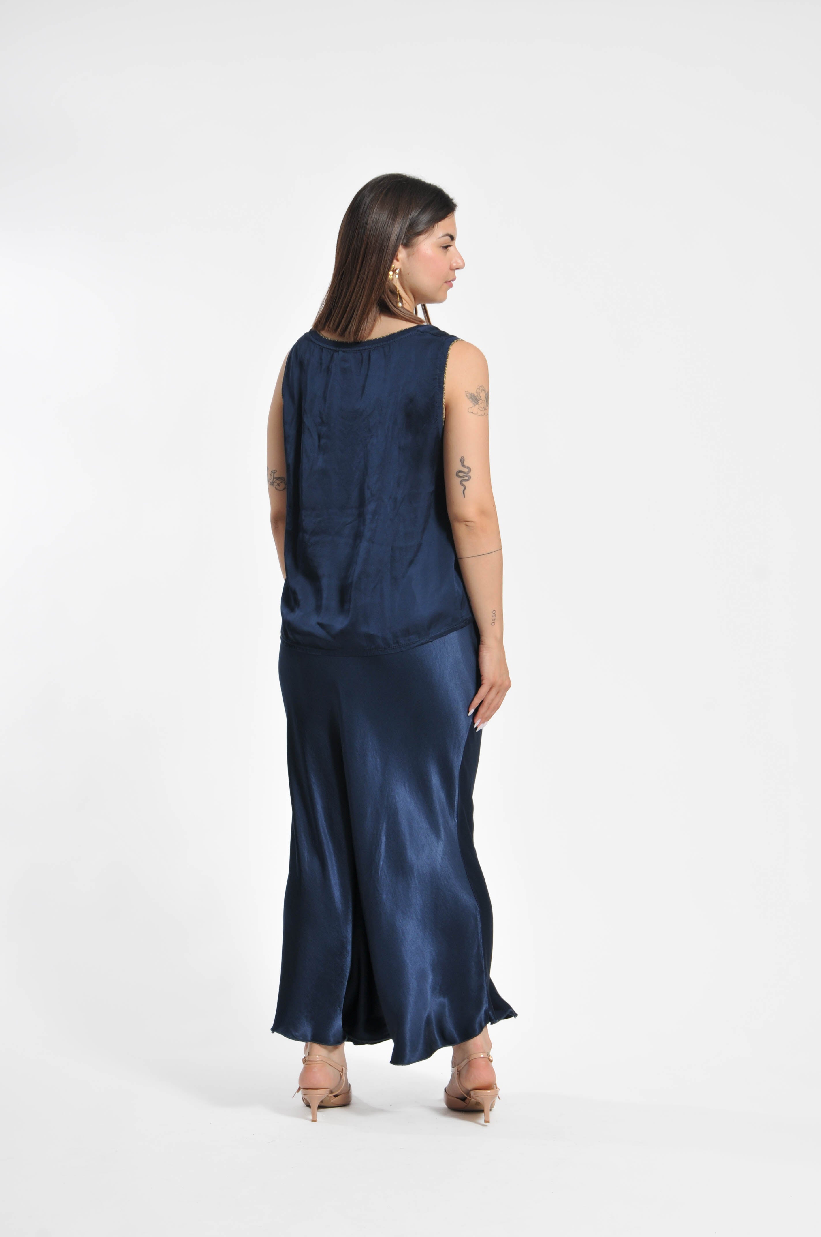 Canottiera Ocean Lurex
