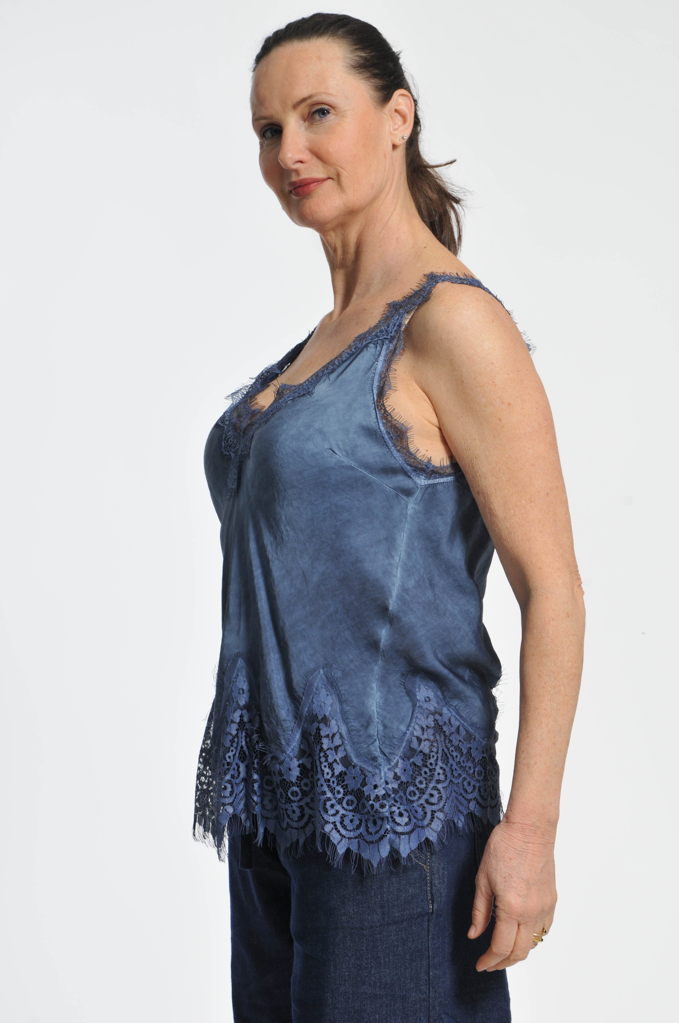 Ocean Lace Tank Top