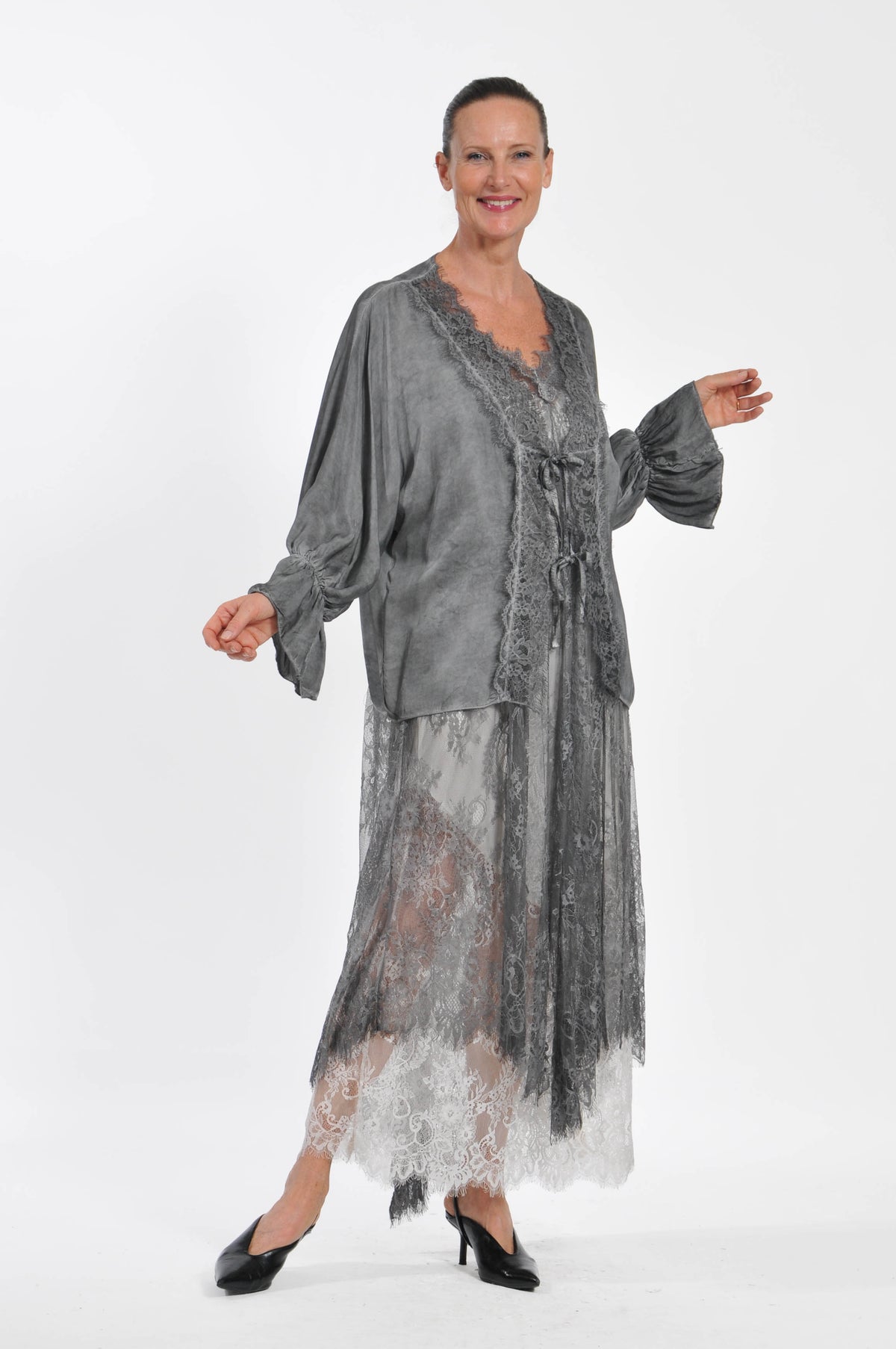 Cardigan Pizzo Ocean