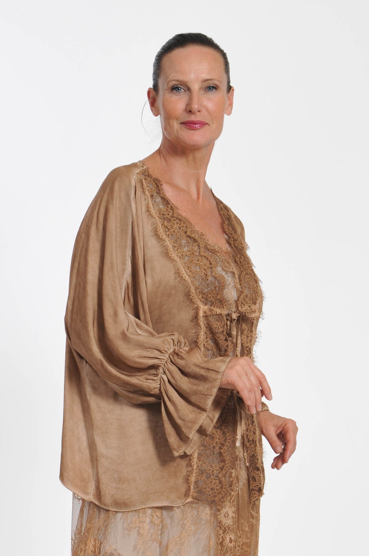 Cardigan Pizzo Ocean