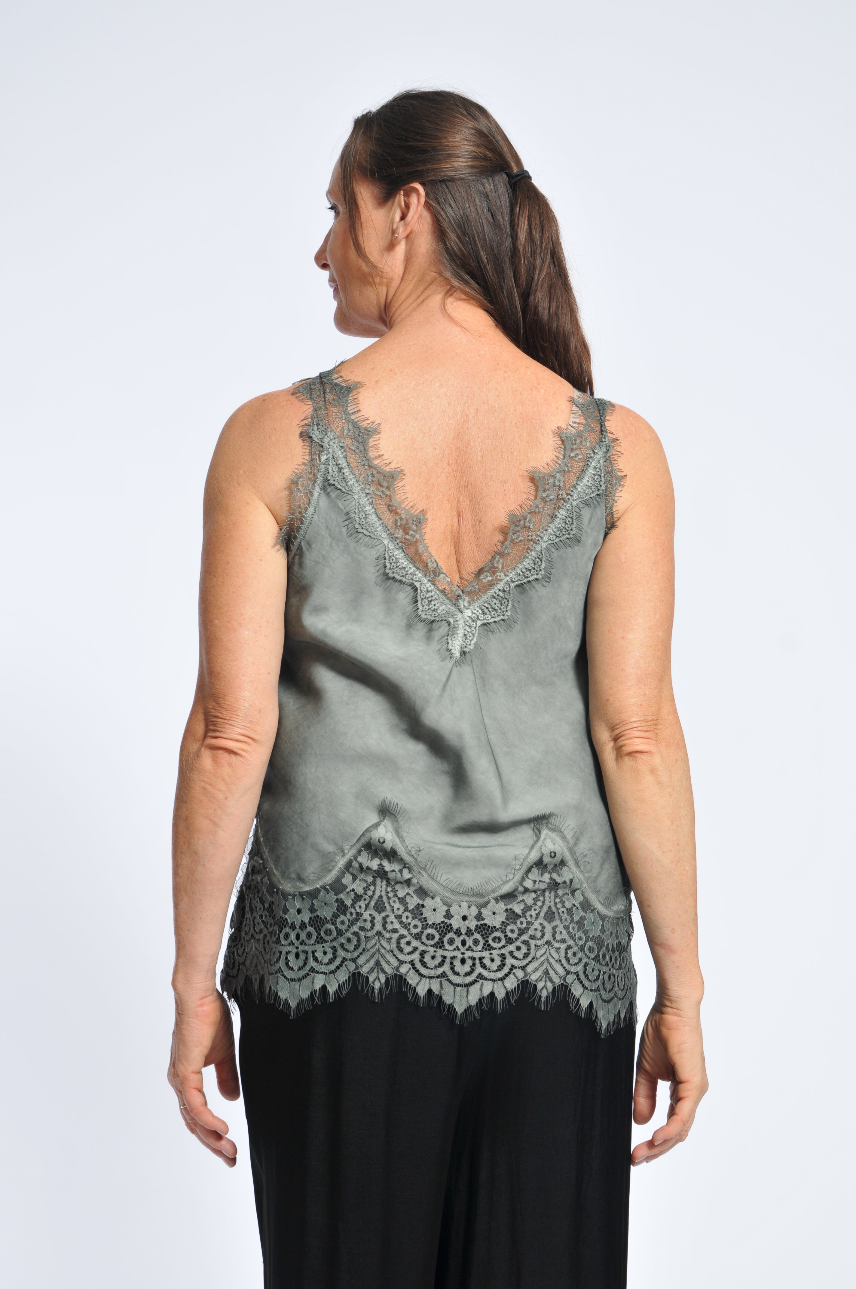 Ocean Lace Tank Top