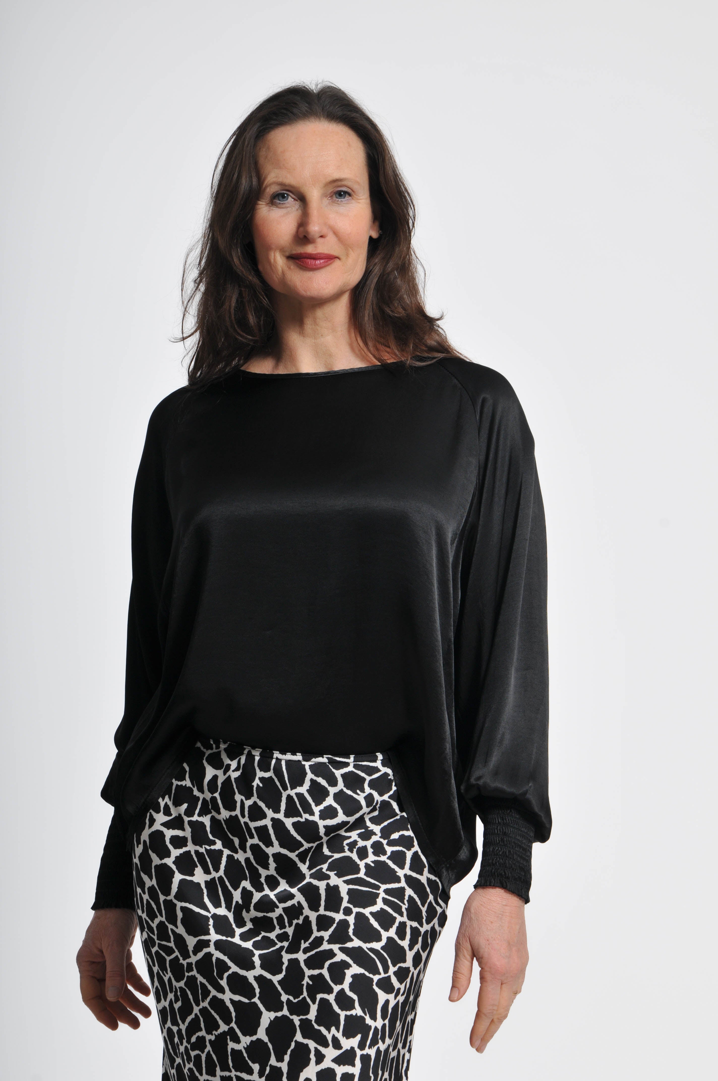 Blusa Ocean Maniche Elastico