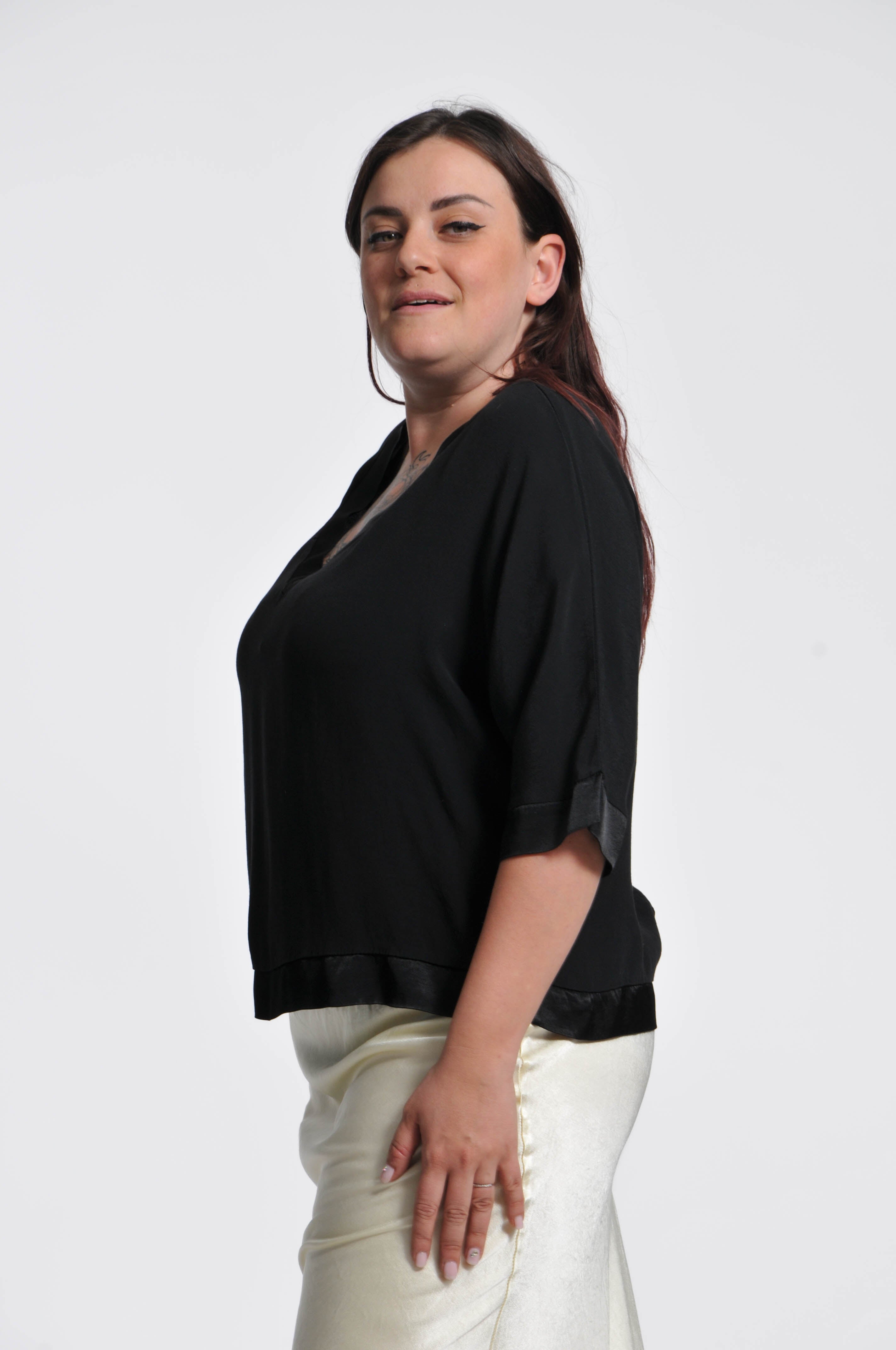 Blusa Ocean Crepe