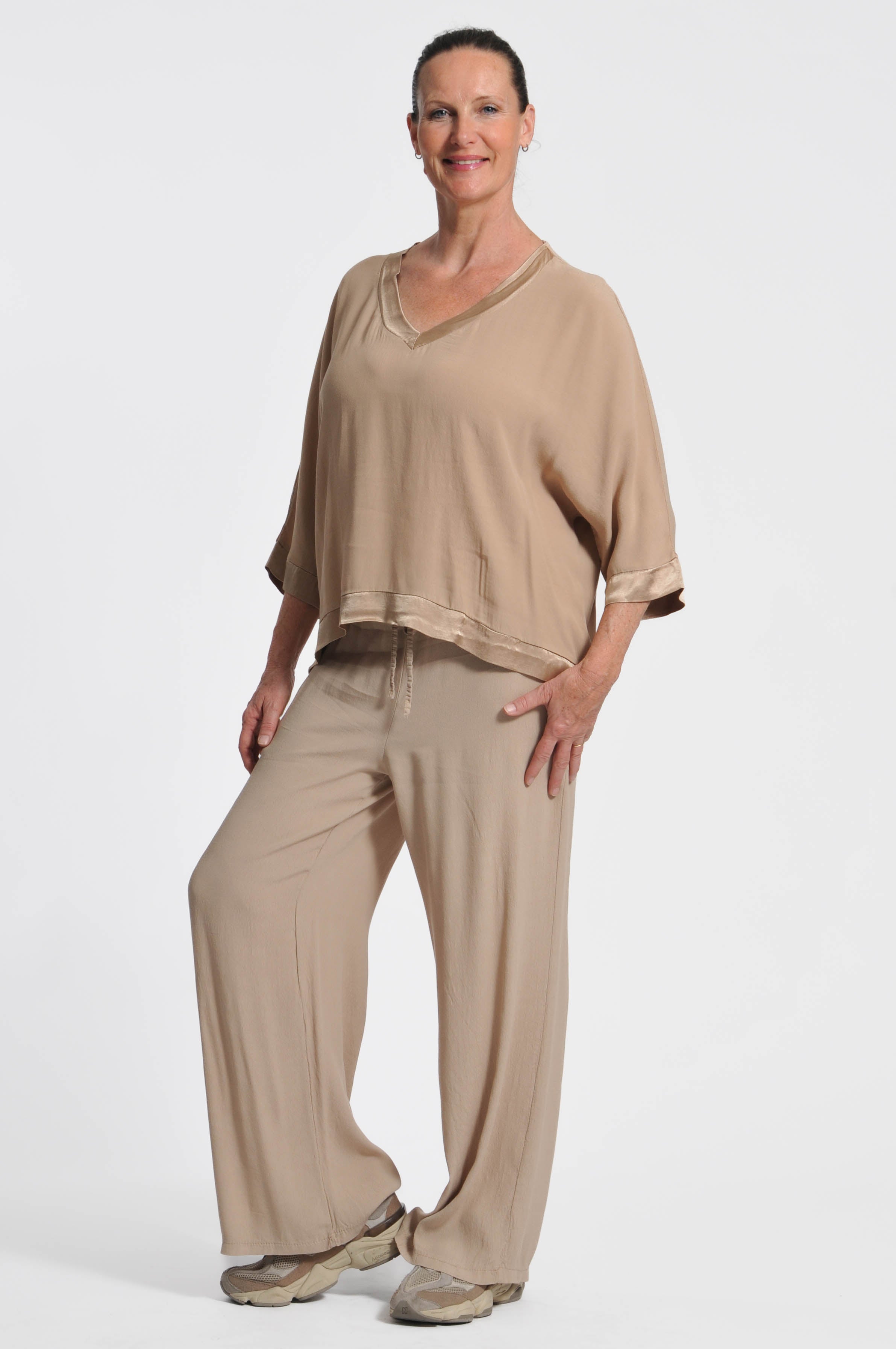 Blusa Ocean Crepe