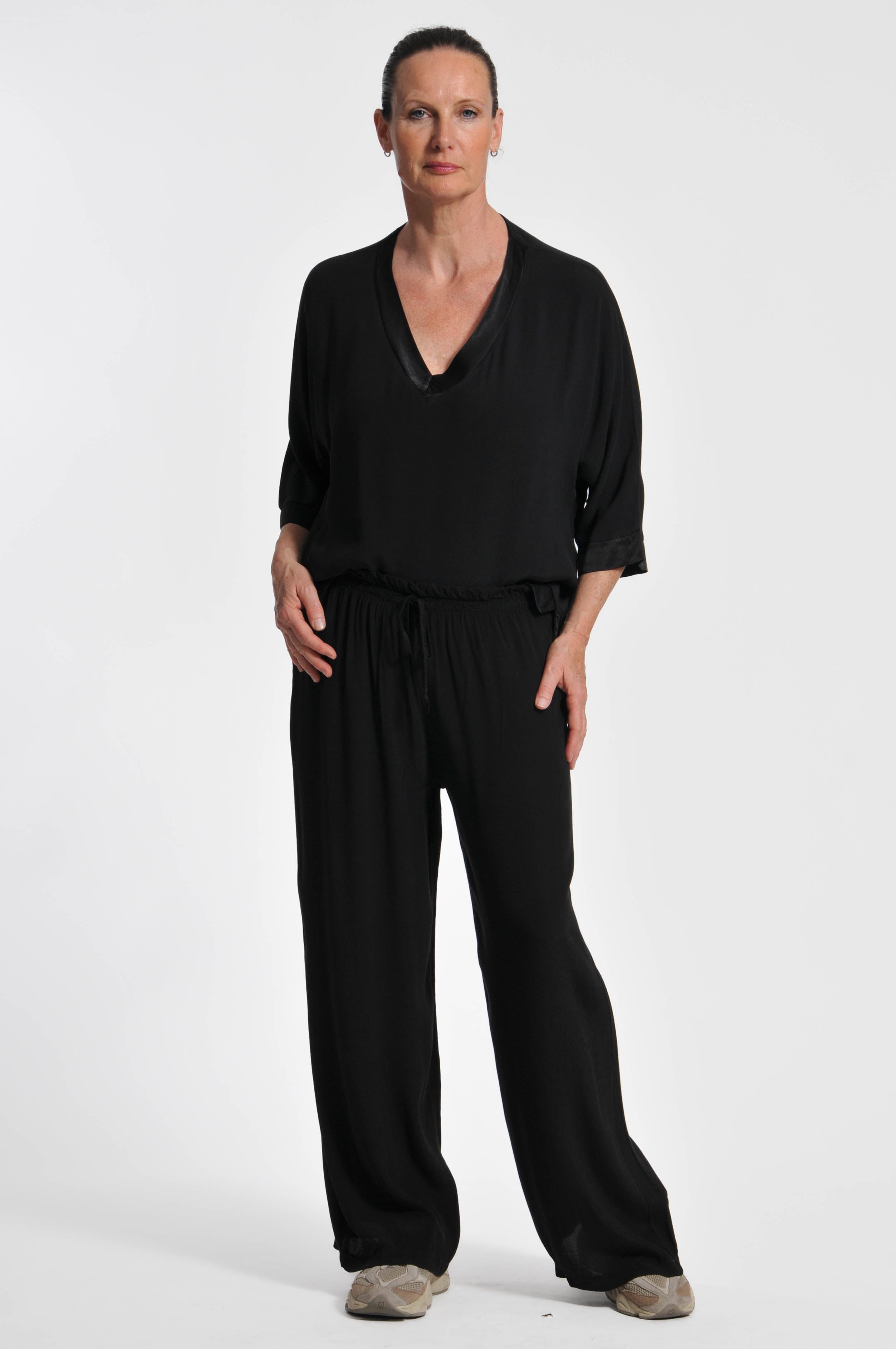 Pantalone Ocean Crepe
