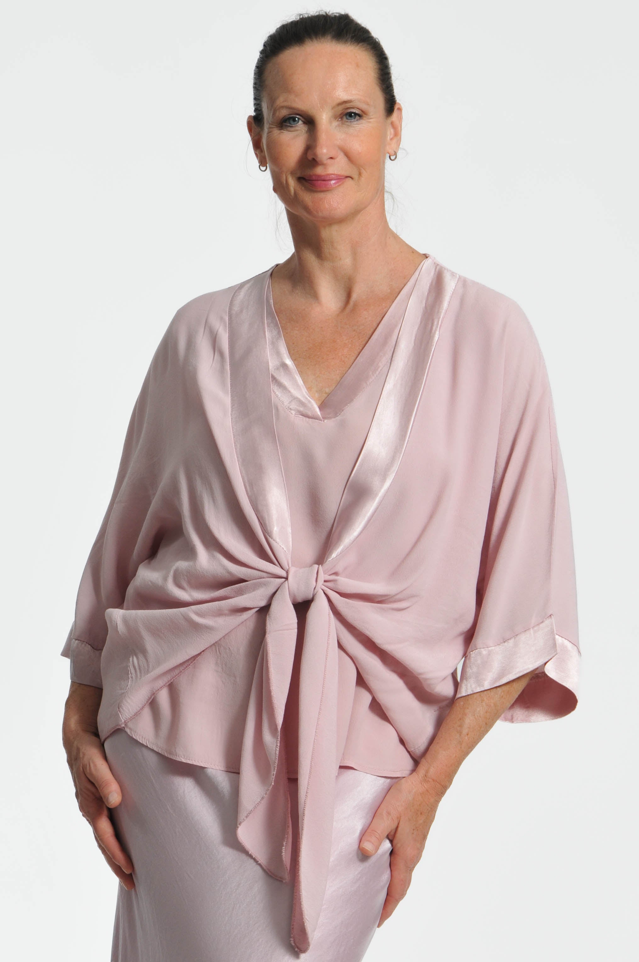 Cardigan Ocean Crepe