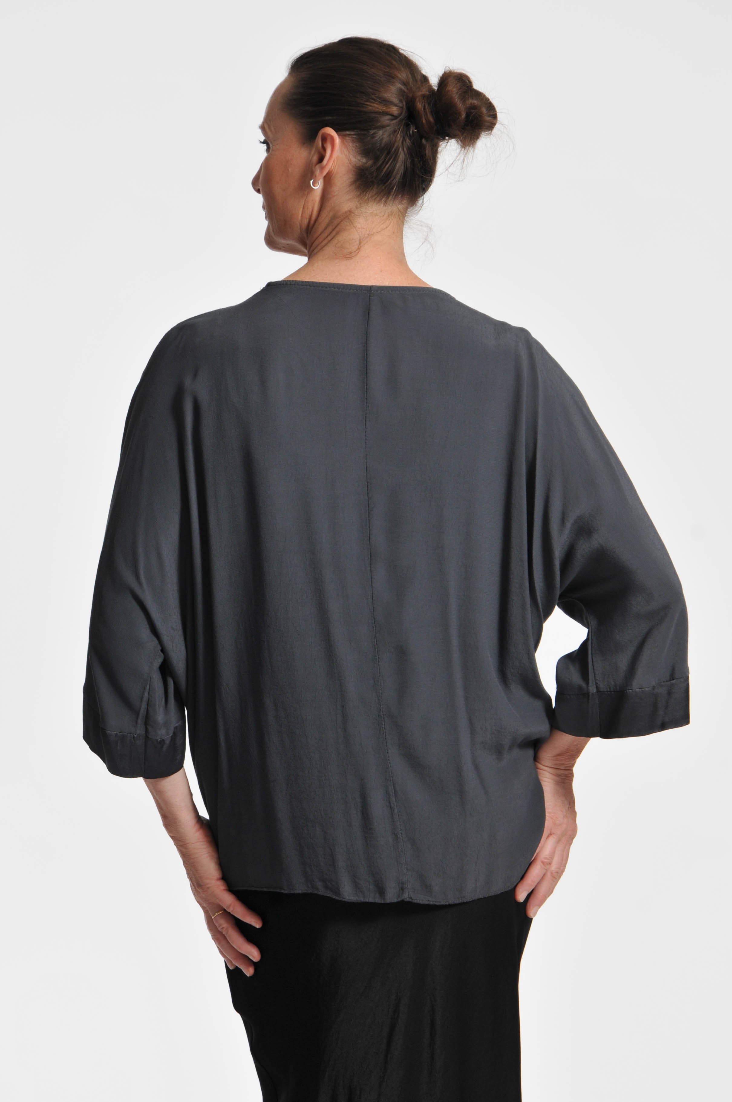 Cardigan Ocean Crepe