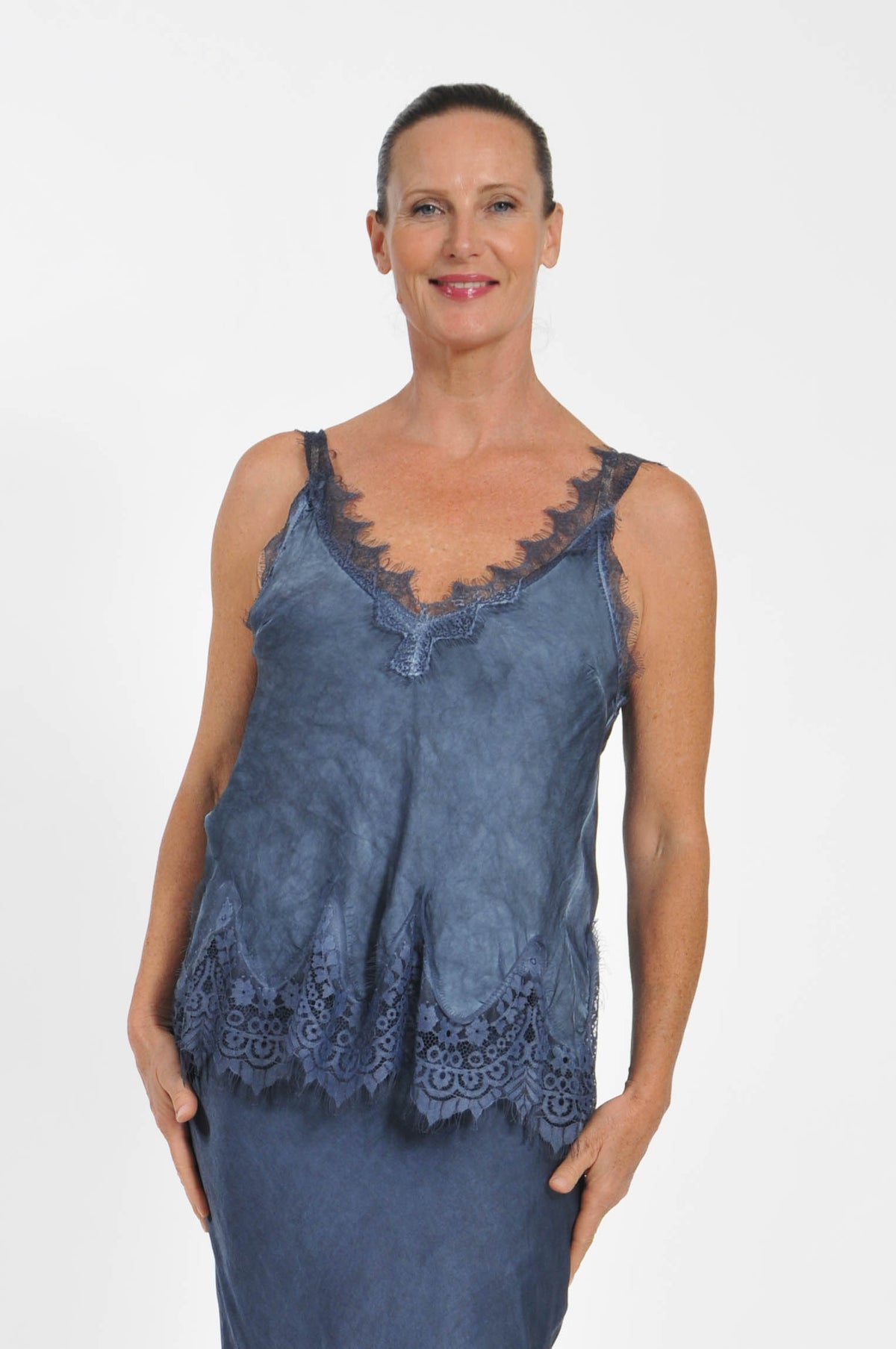 Ocean Lace Tank Top