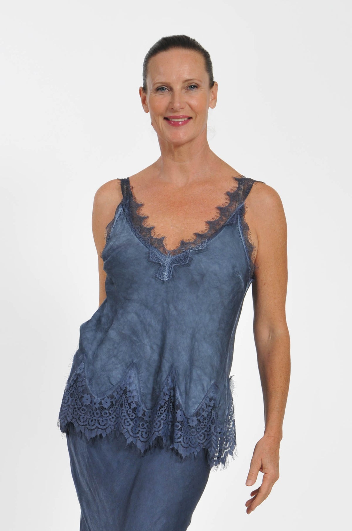 Ocean Lace Tank Top