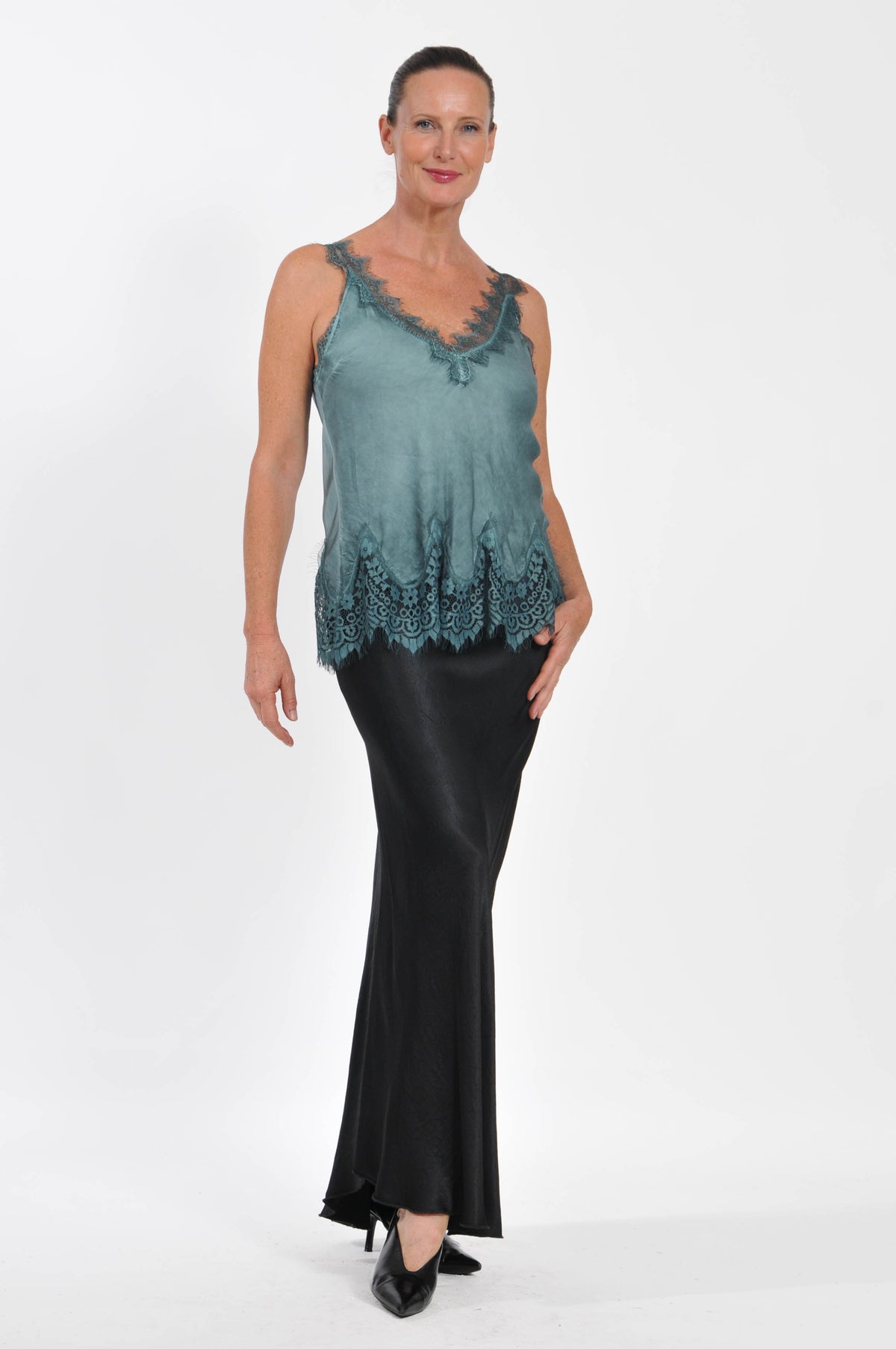 Ocean Lace Tank Top