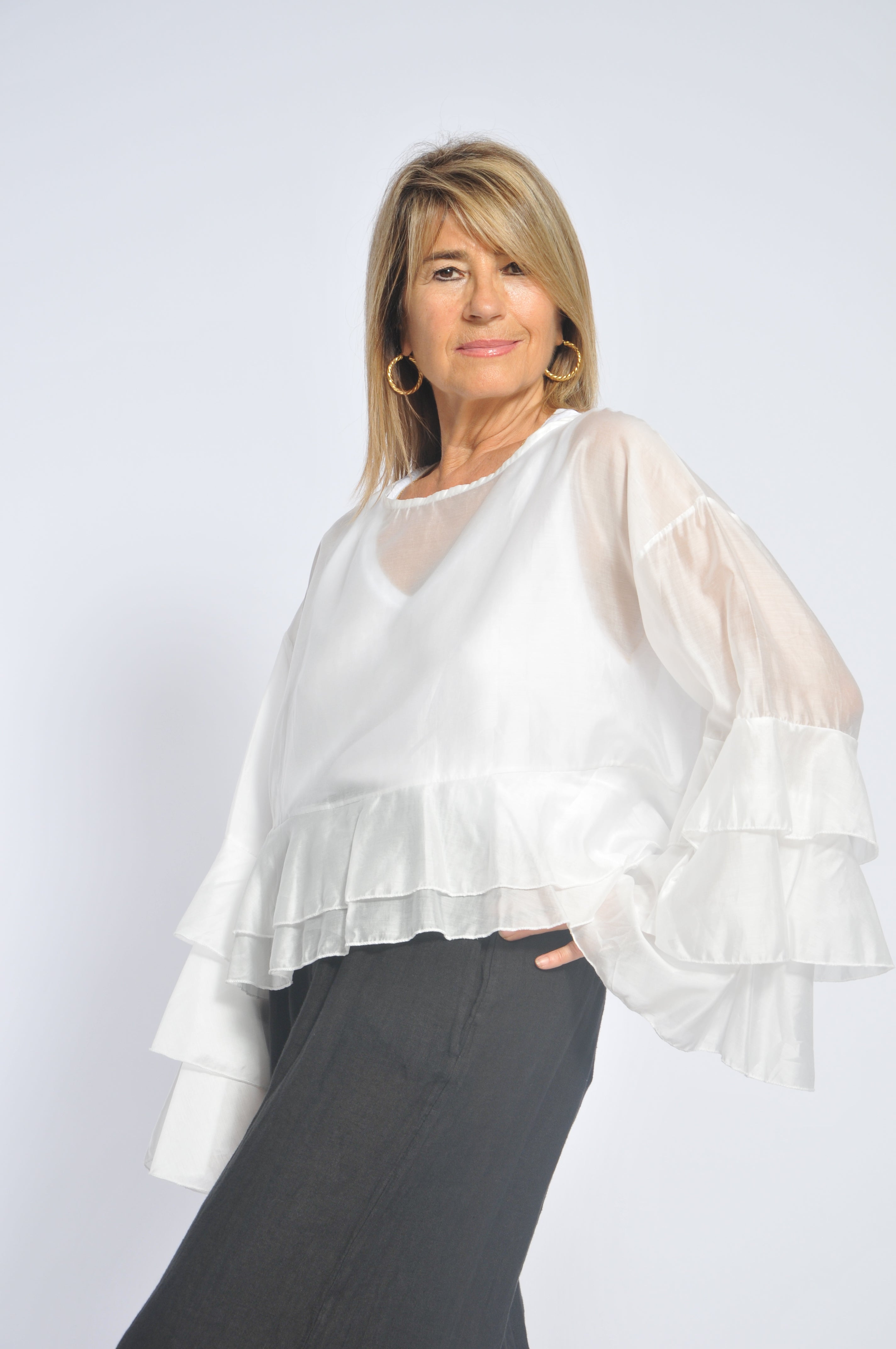Blusa Rouchette