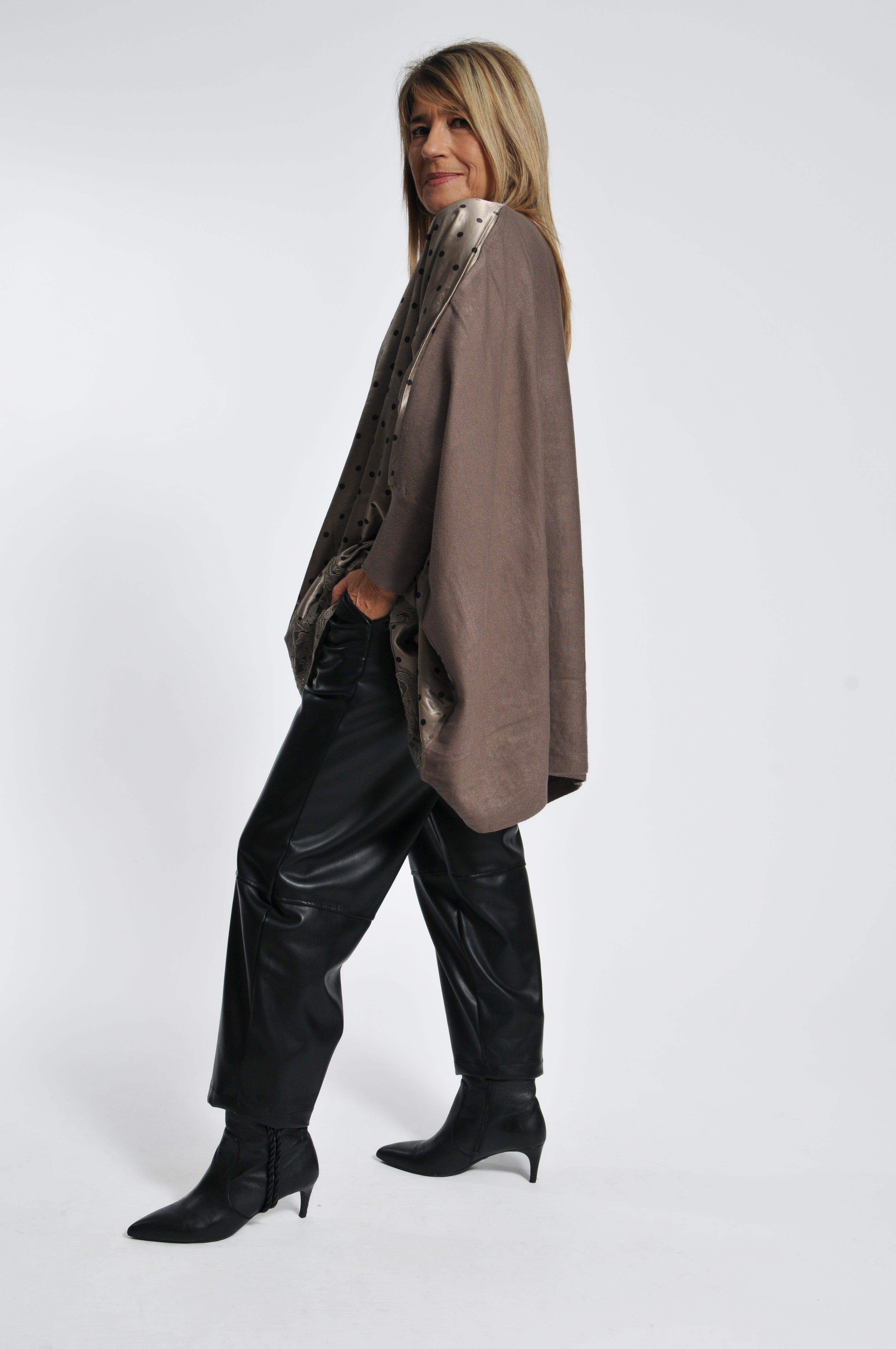 Maglia Macramè Pois