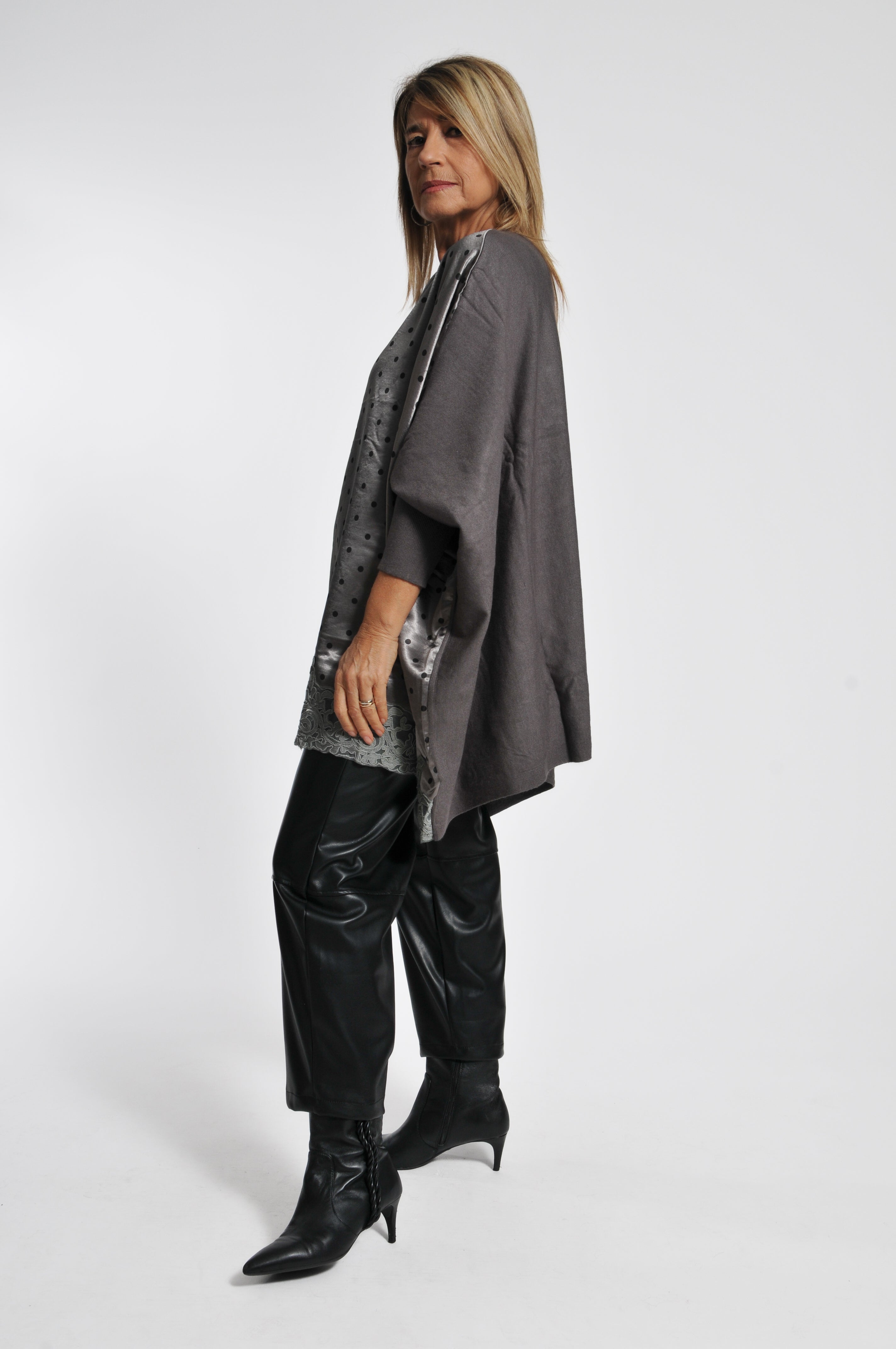 Maglia Macramè Pois