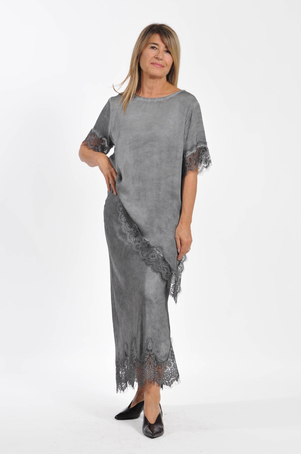 T-shirt Ocean Pizzo Asimmetrica