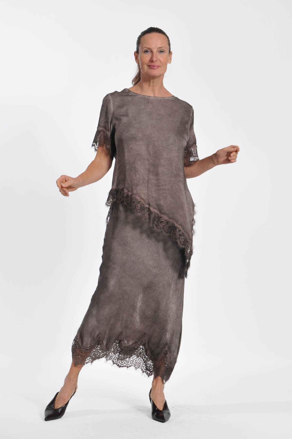 T-shirt Ocean Pizzo Asimmetrica