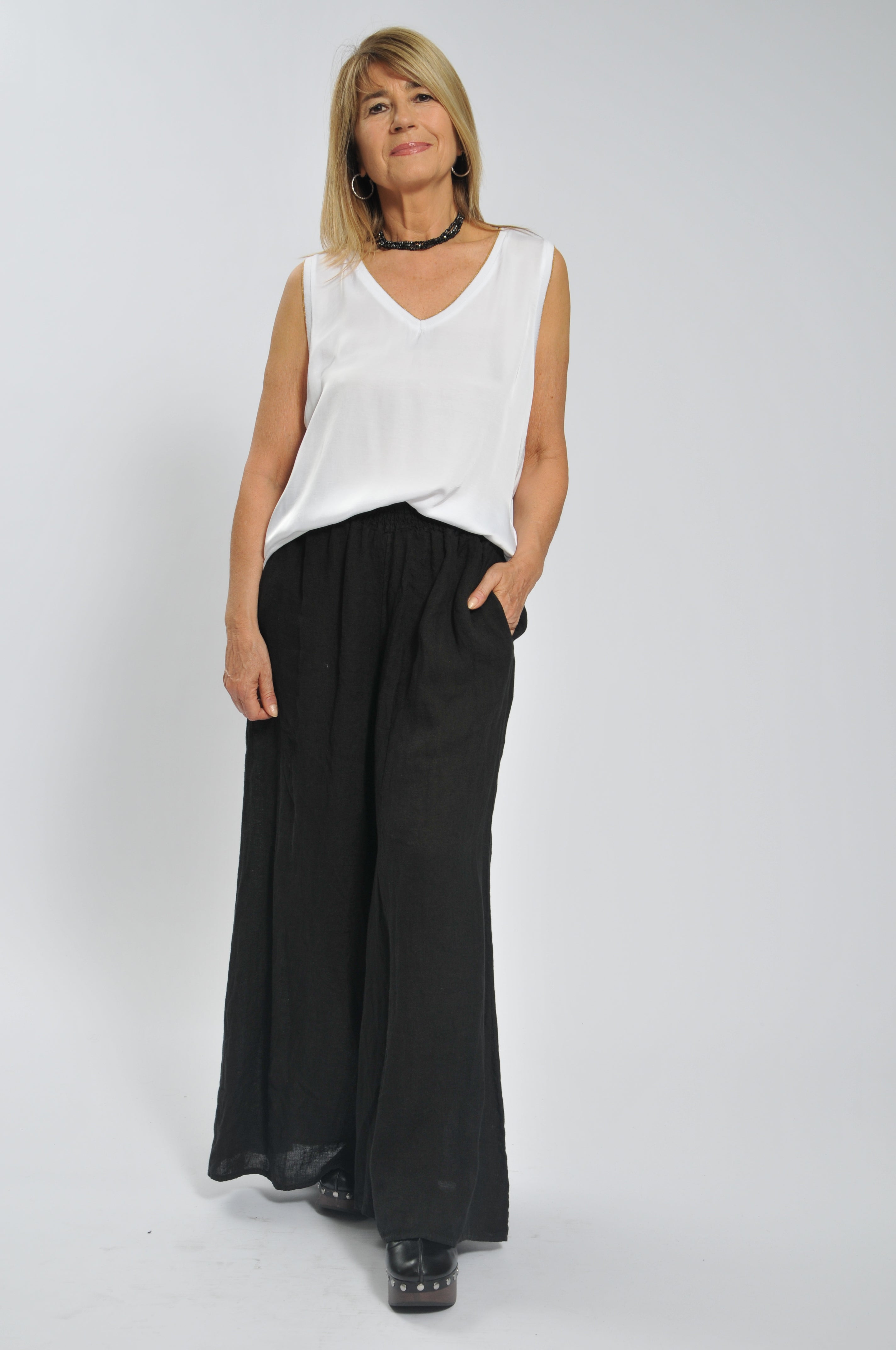 Canottiera Ocean Lurex