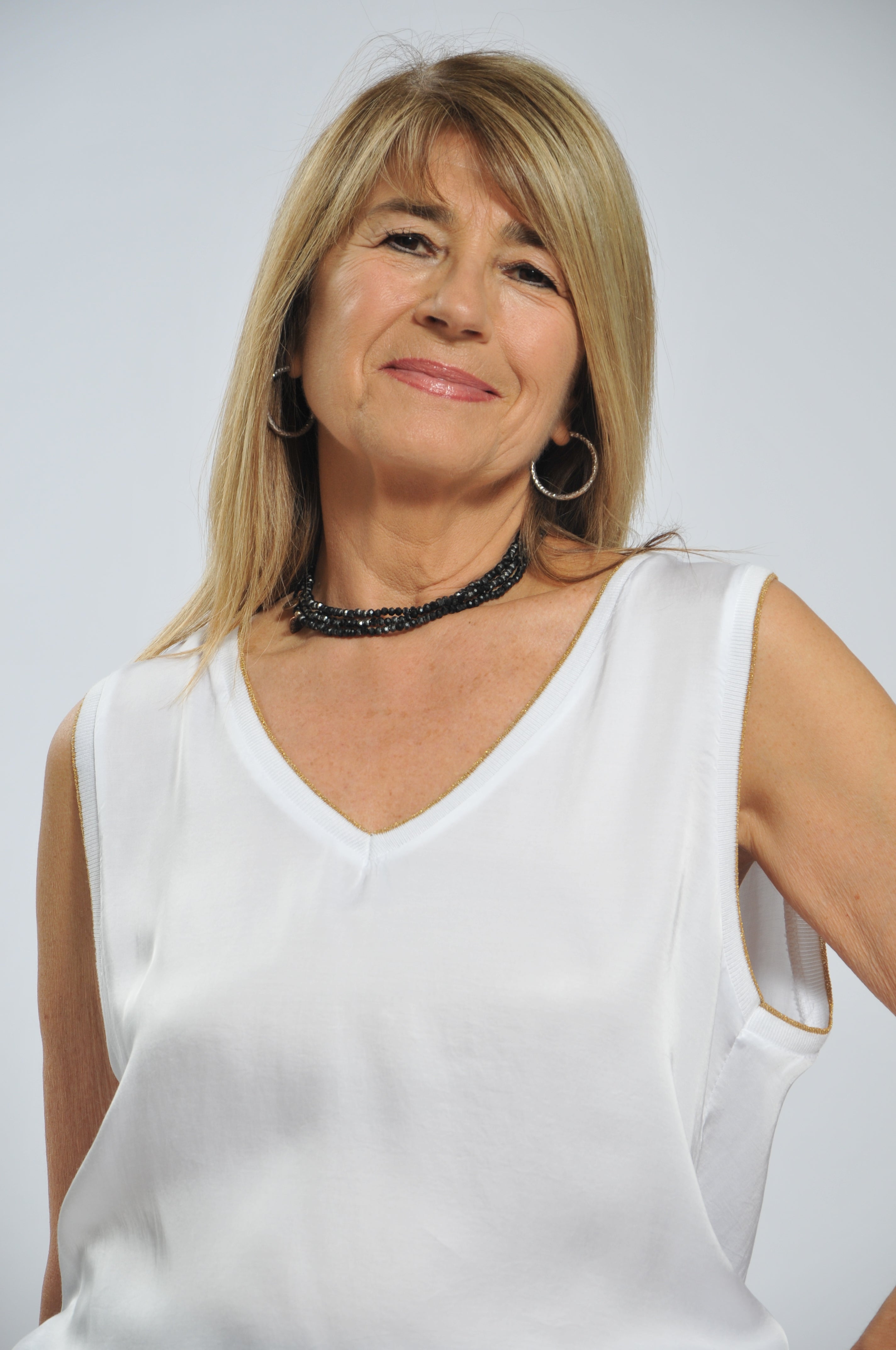 Canottiera Ocean Lurex