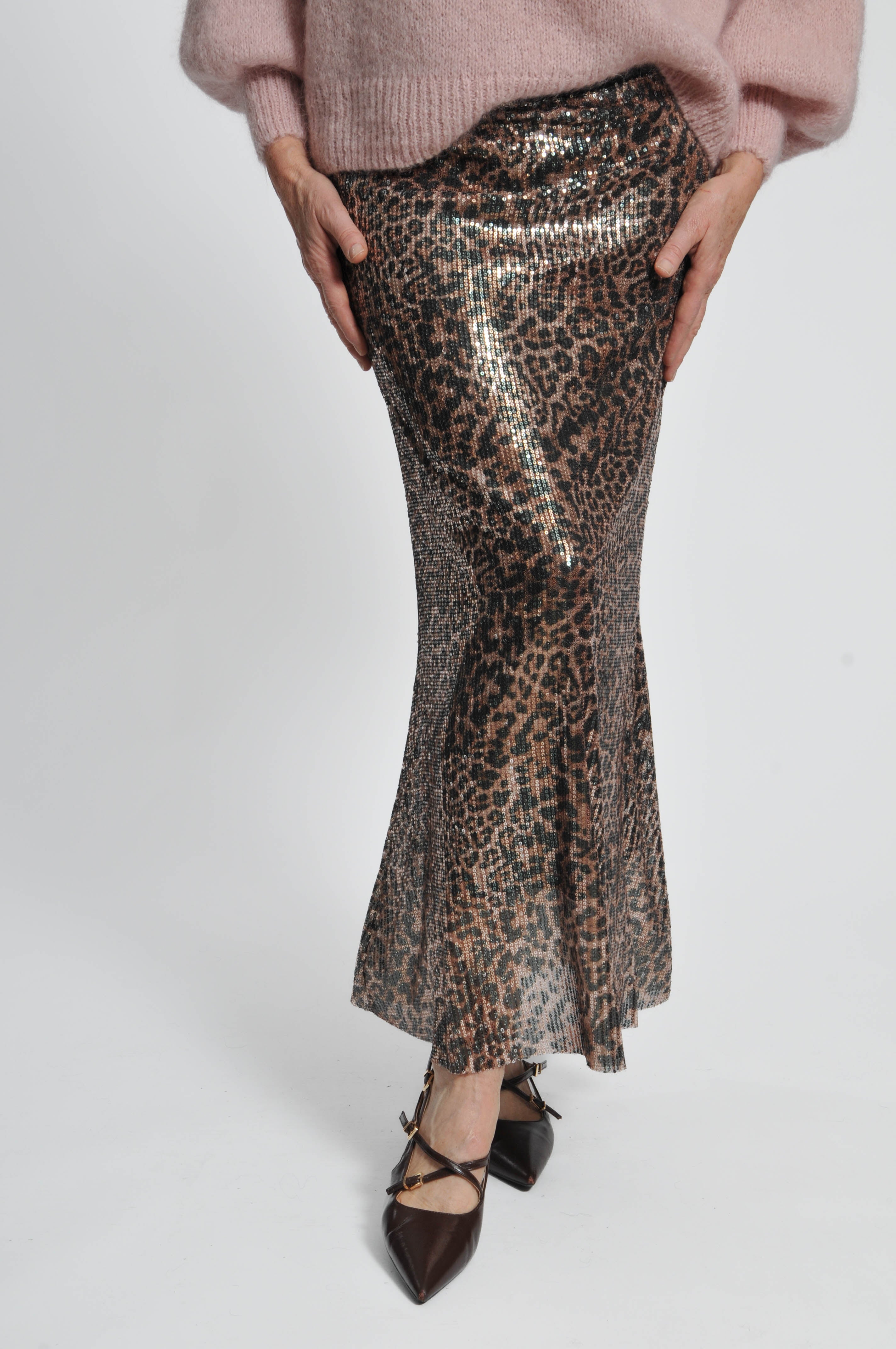 Gonna Kristal Animalier