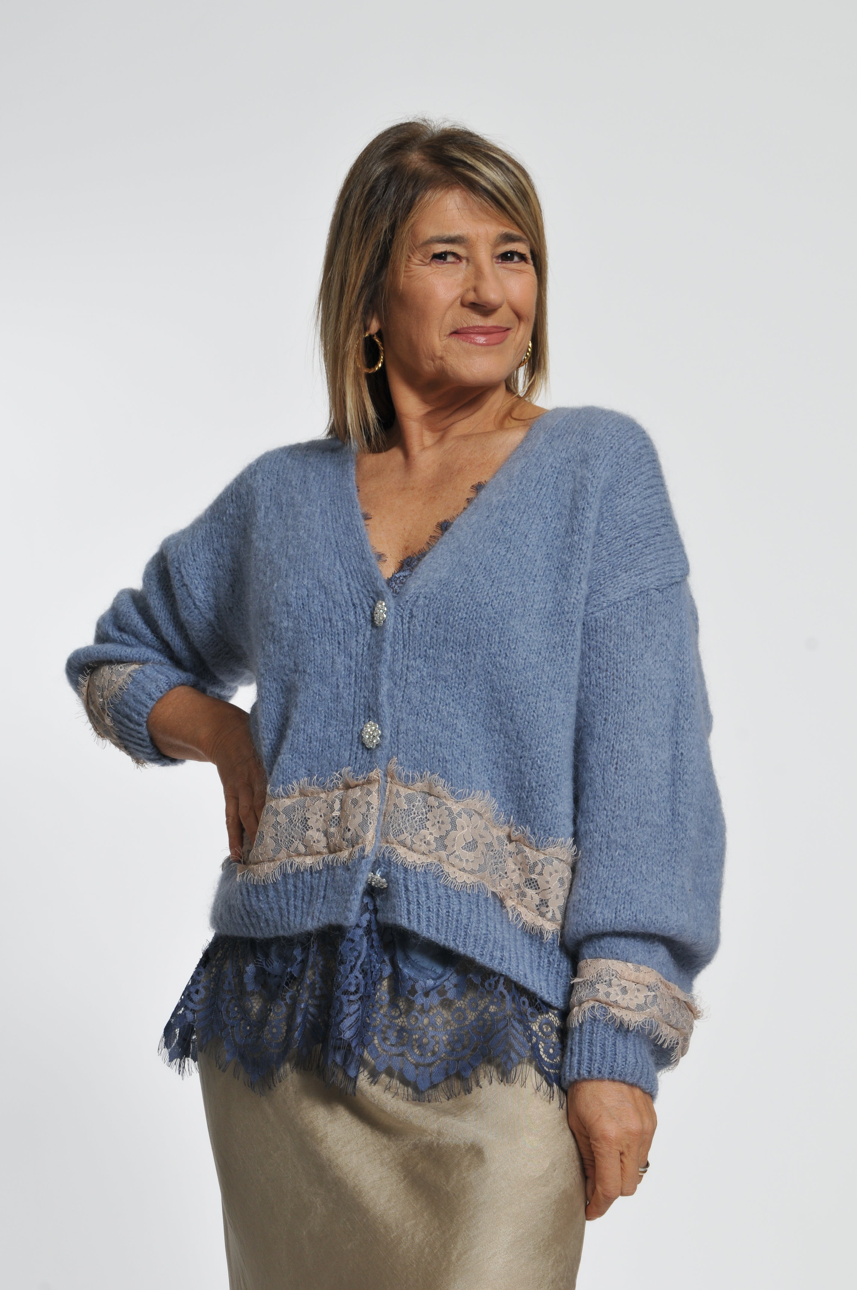 Cardigan Charles Diamante