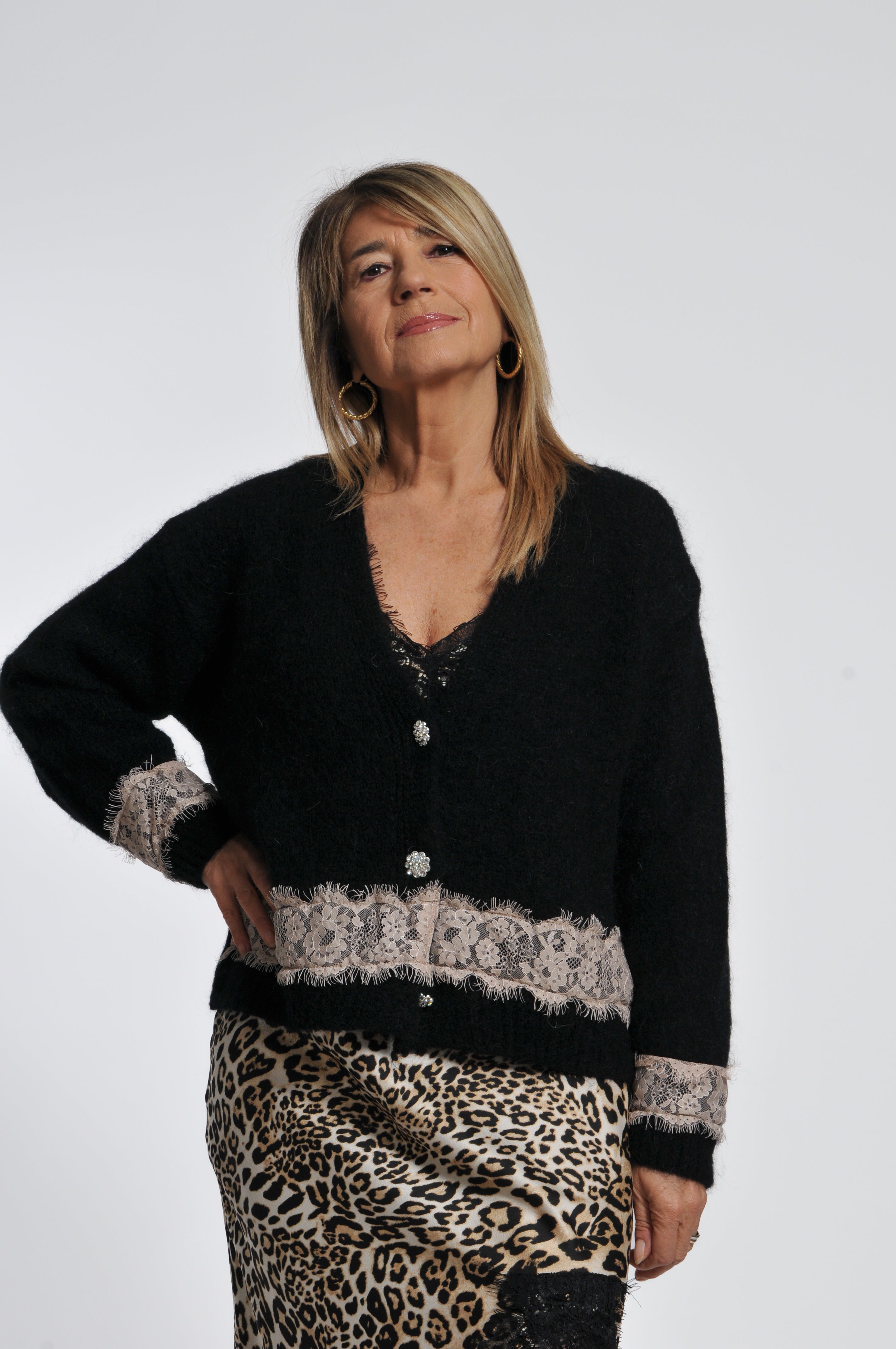 Cardigan Charles Diamante